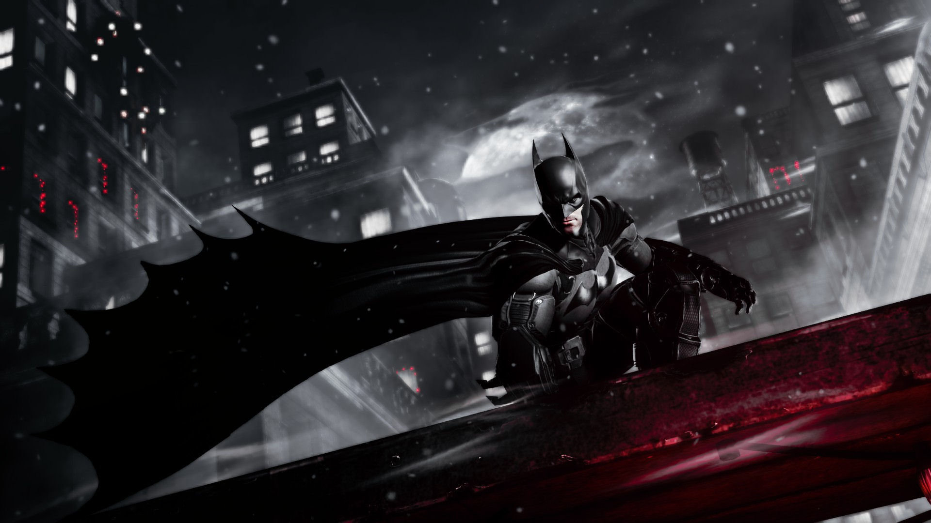 Batman Arkham Origins notturno, 1920x1080 Full HD, Desktop