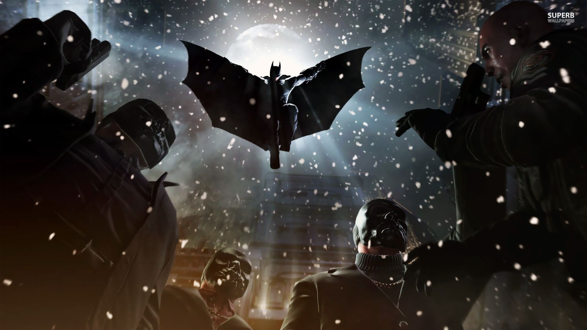 Batman Arkham Origins segnale pipistrello, 1920x1080 1080p, Desktop