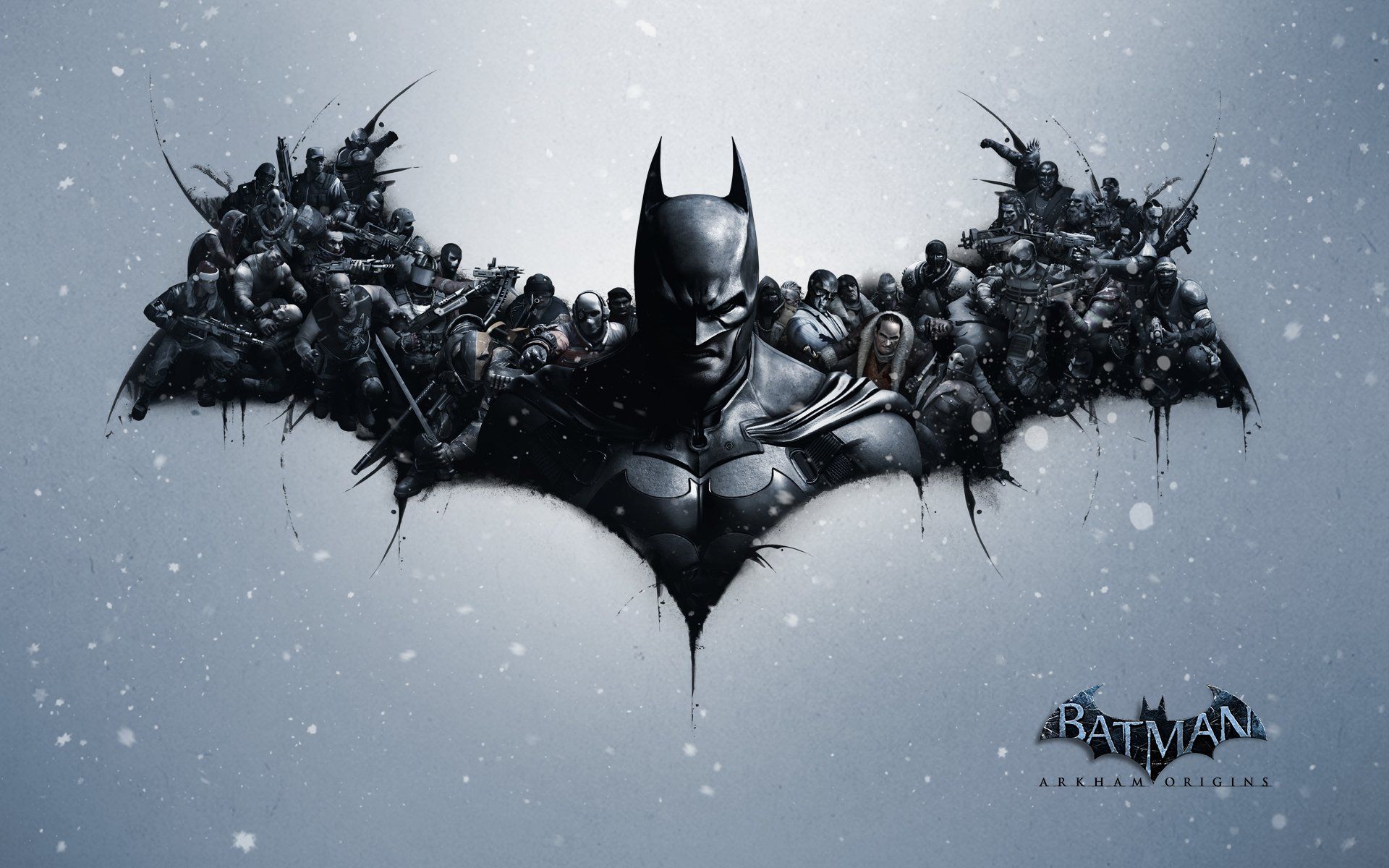 Batman Arkham Origins logo pipistrello, Gotham, 1920x1200 WUXGA, PC