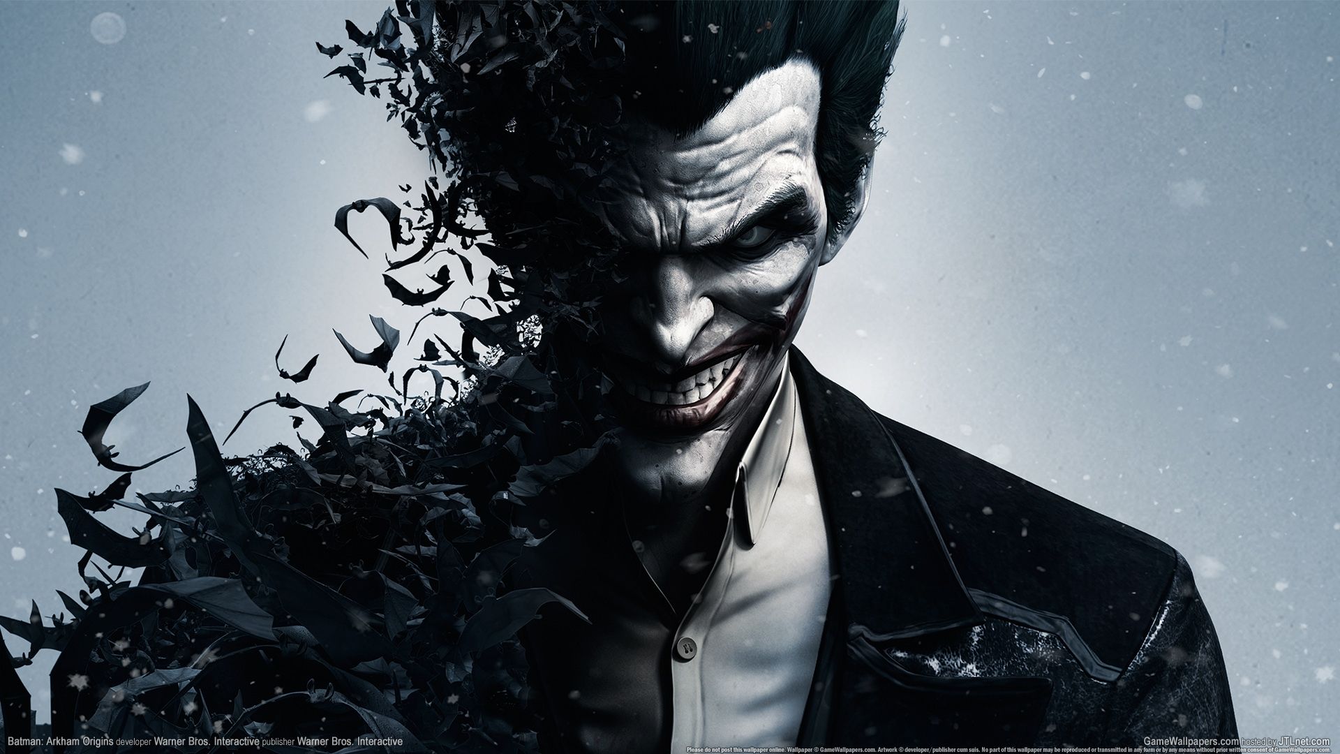 Joker con pipistrelli, Batman Arkham, nemesi di Batman, 1920x1080 1080p, Desktop