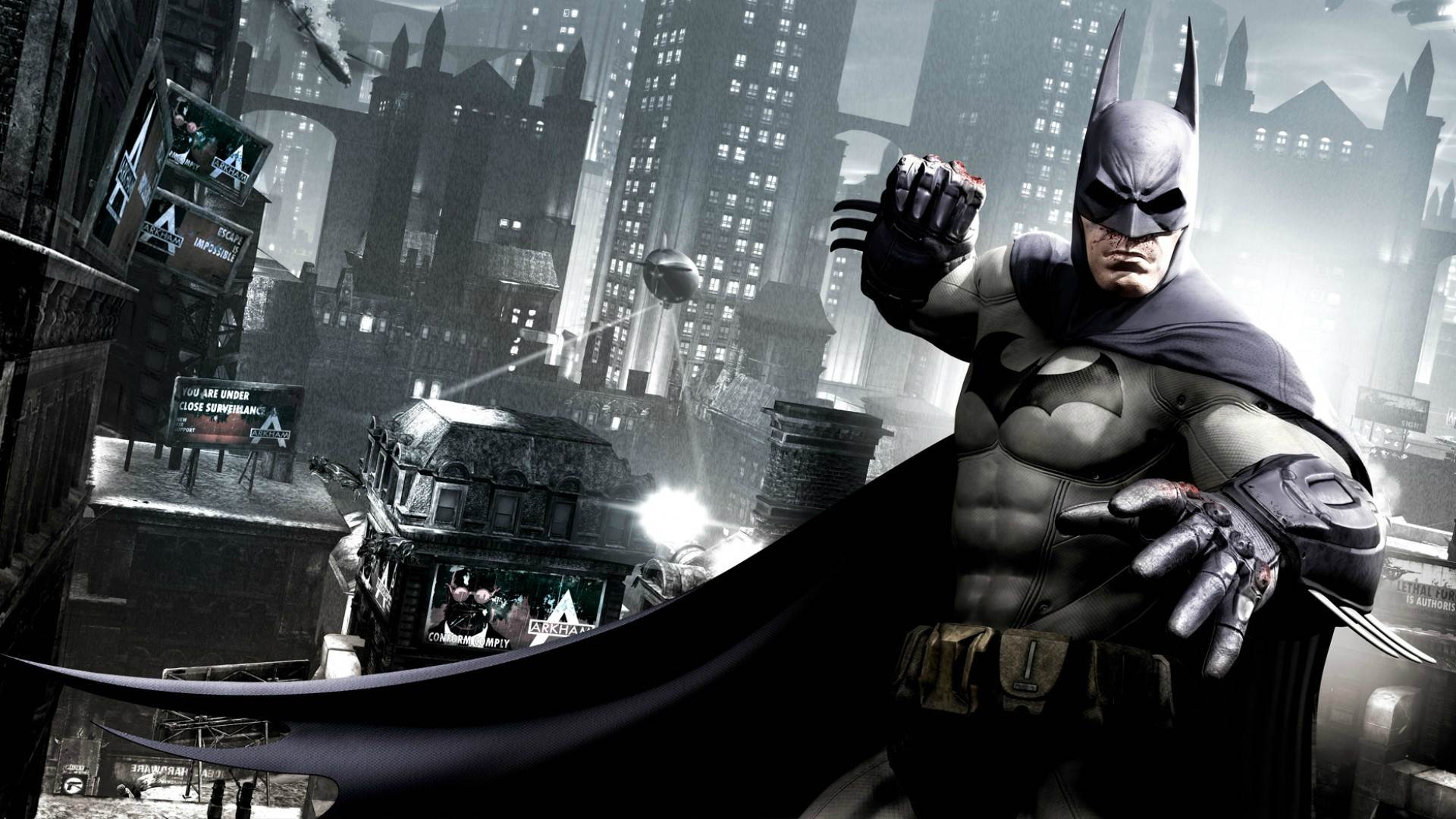 Batman Arkham Origins città, 1920x1080 Full HD 1080p, PC