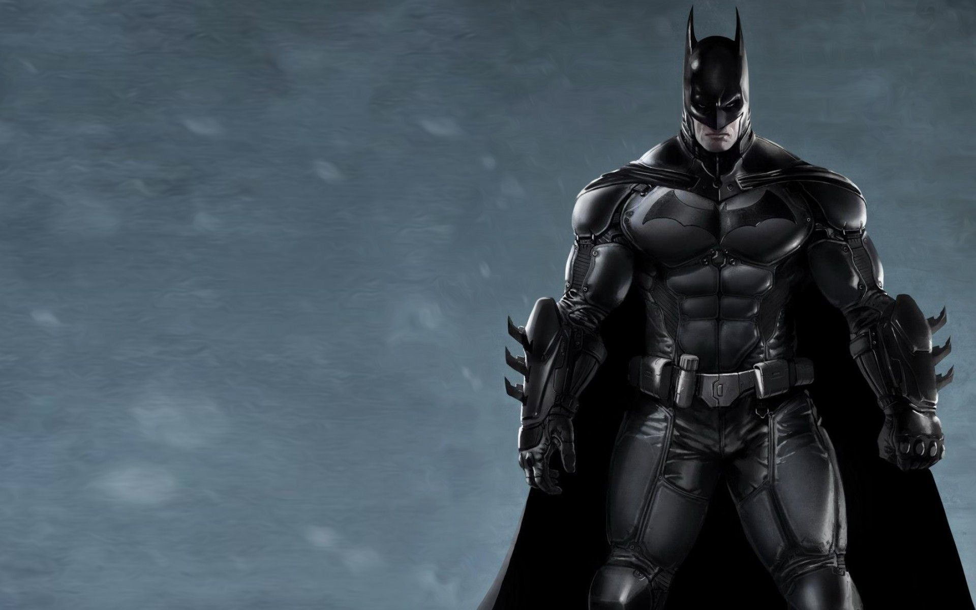 Batman in costume nero, 1920x1200 Full HD+, Desktop