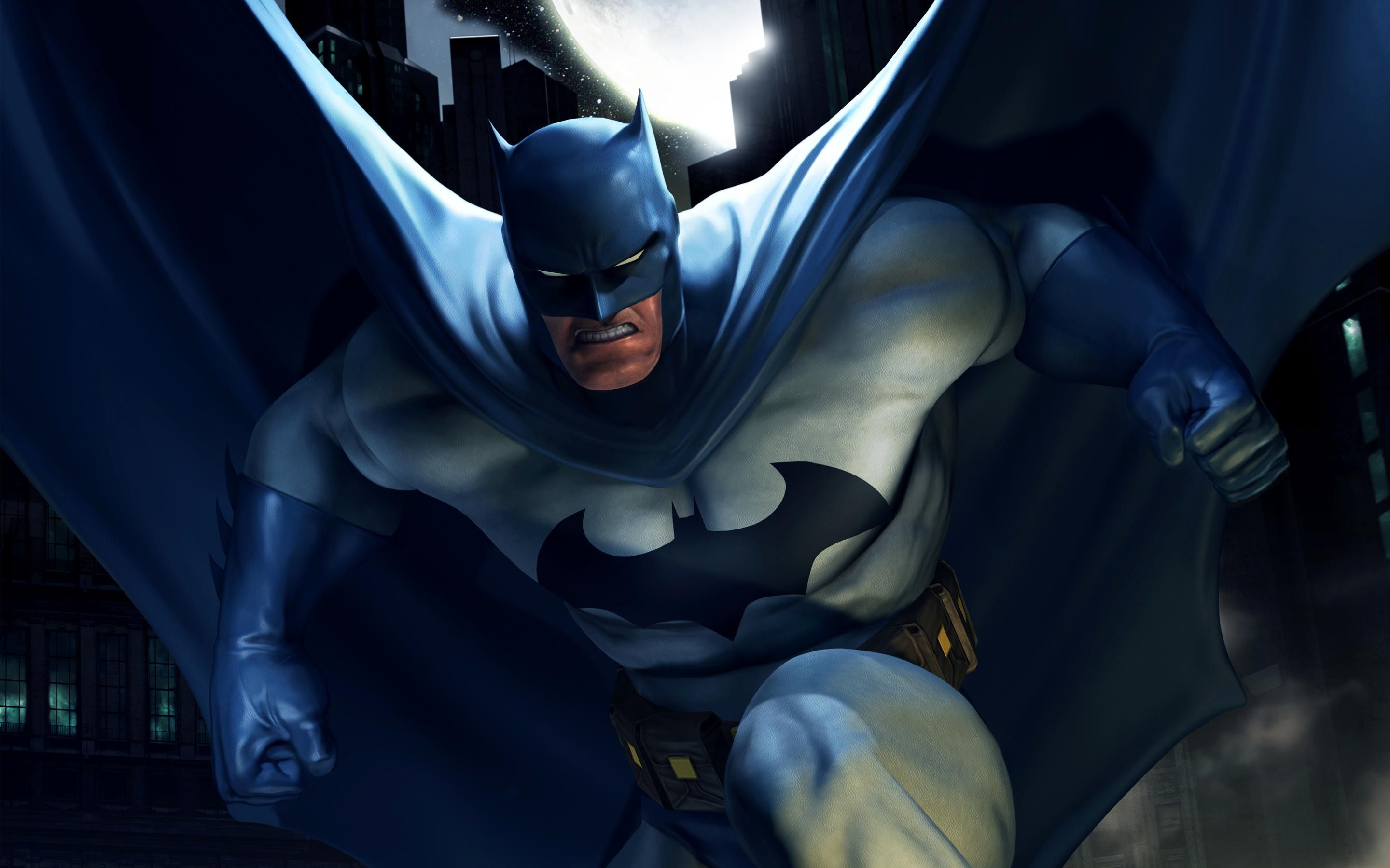 Batman con mantello notturno, 2880x1800 WQXGA, PC