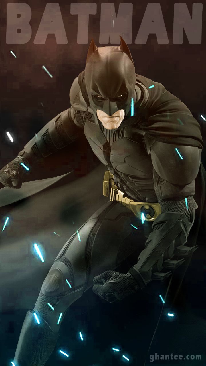 Batman in azione, notte, 720x1280 Full HD Verticale, iPhone