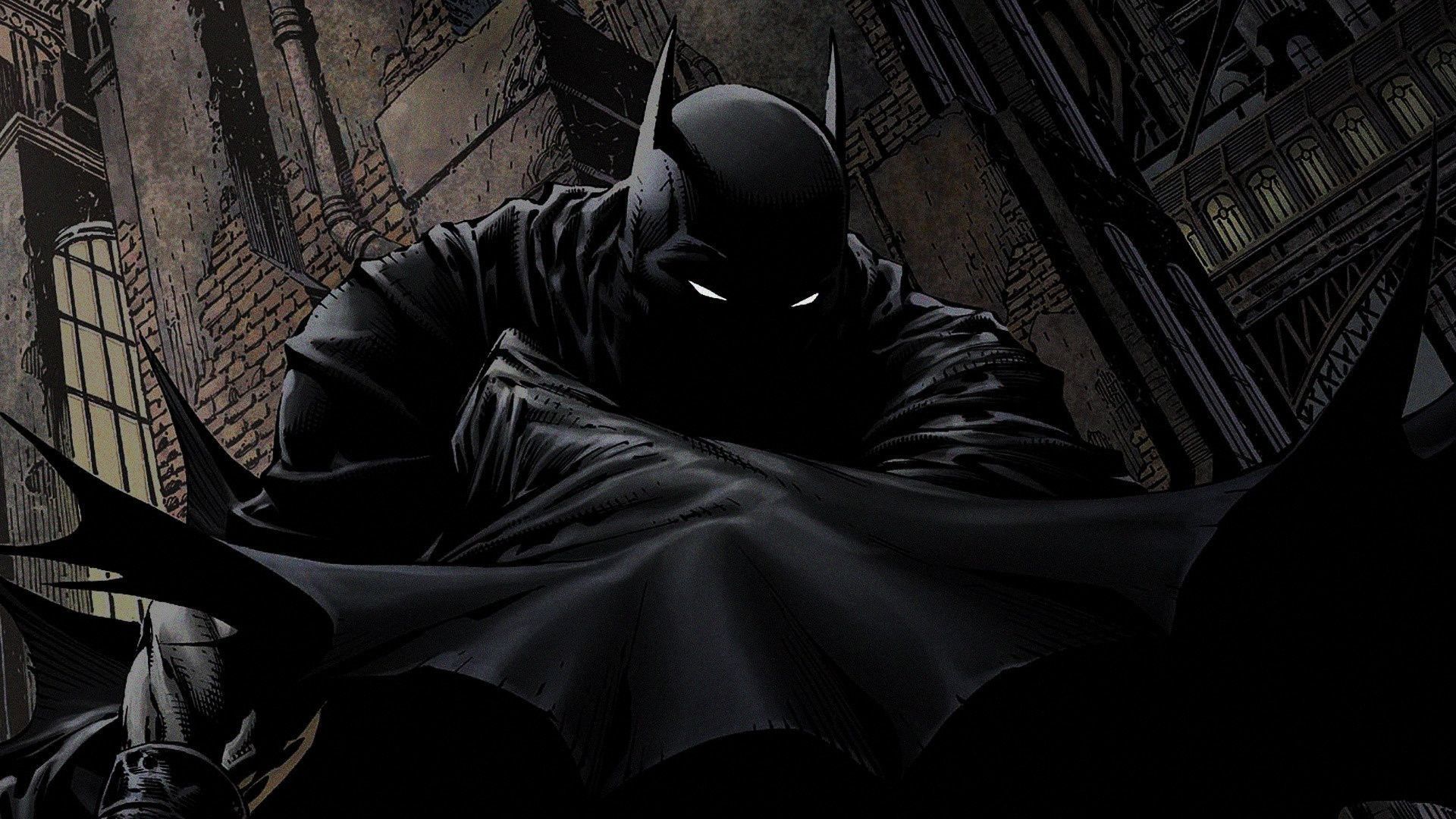Batman su tetto notturno, 1920x1080 Full HD 1080p, PC Desktop