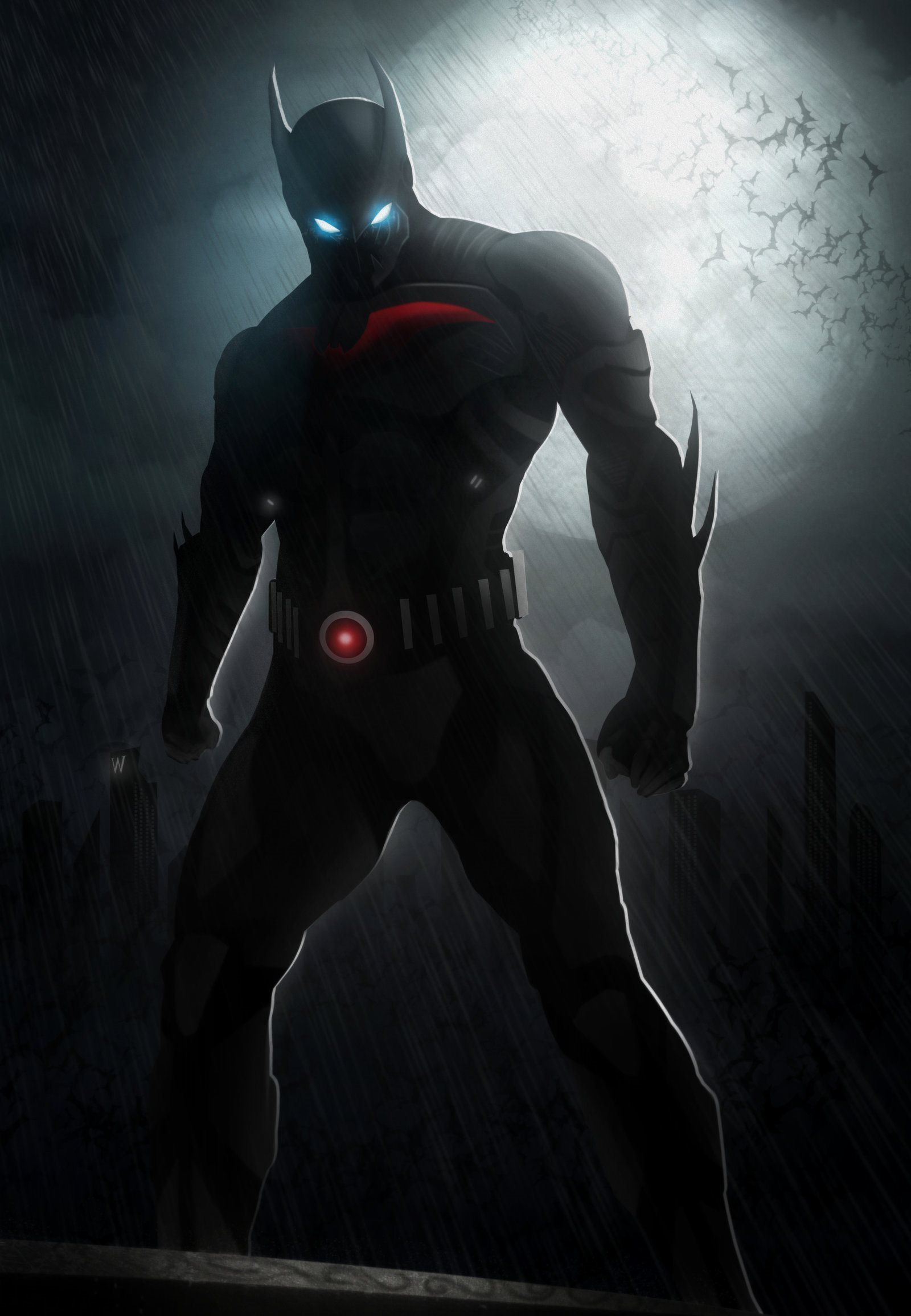 Batman e villain logo pipistrello, 744x1392 Full HD Verticale, iPhone