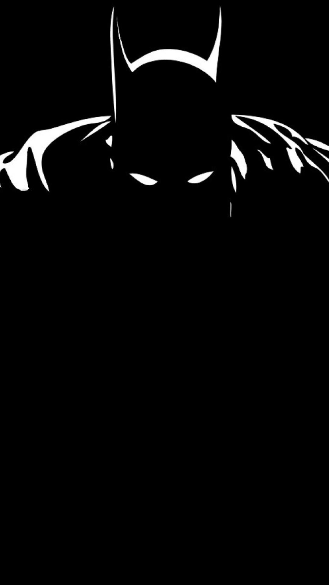 Logo Batman scuro, 1080x1920 Full HD Verticale, iPhone Pro