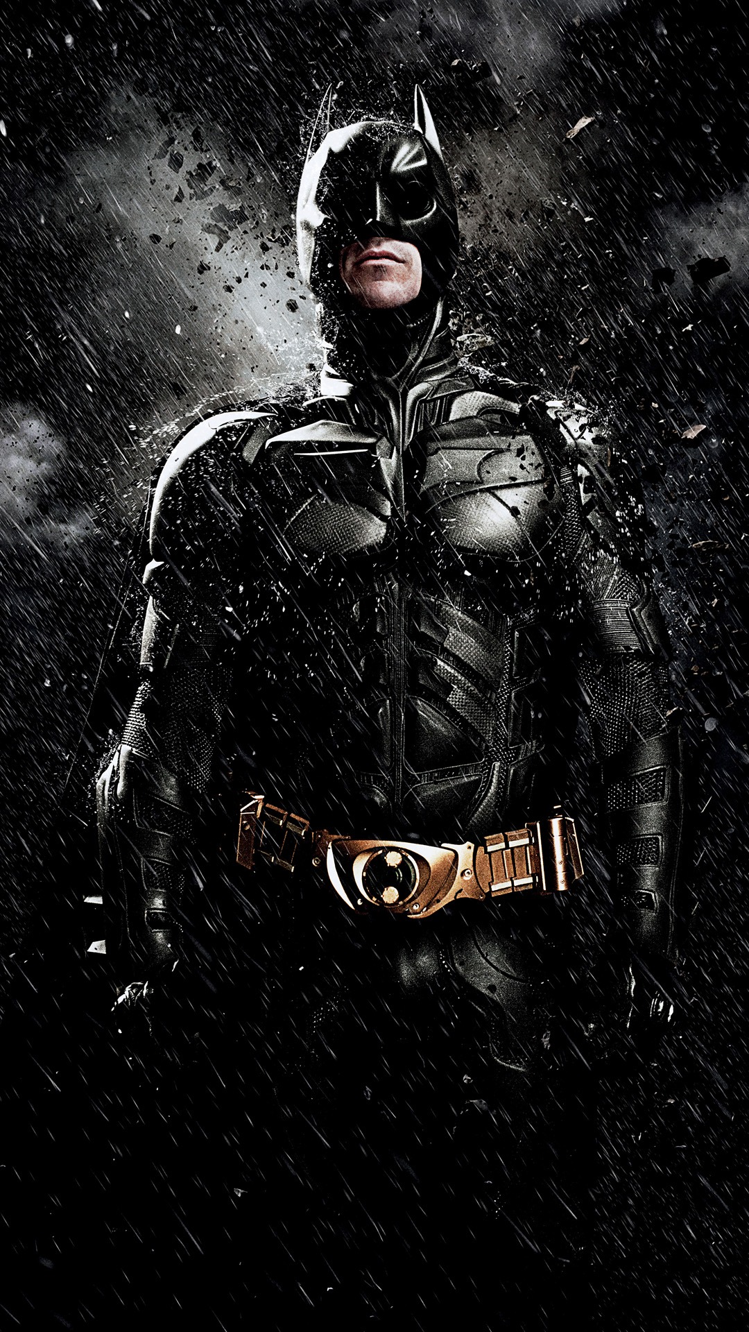Batman su sfondo nero, 1242x2688 Full HD Verticale, iPhone Pro