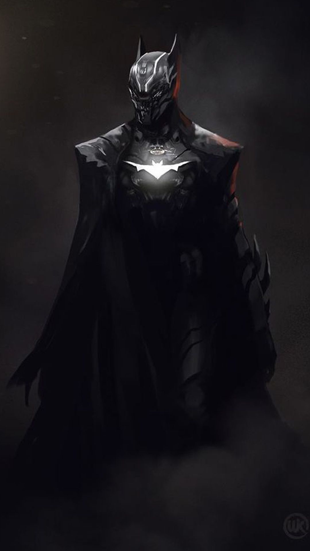 Batman silhouette su sfondo nero, 1280x1024 720p, PC
