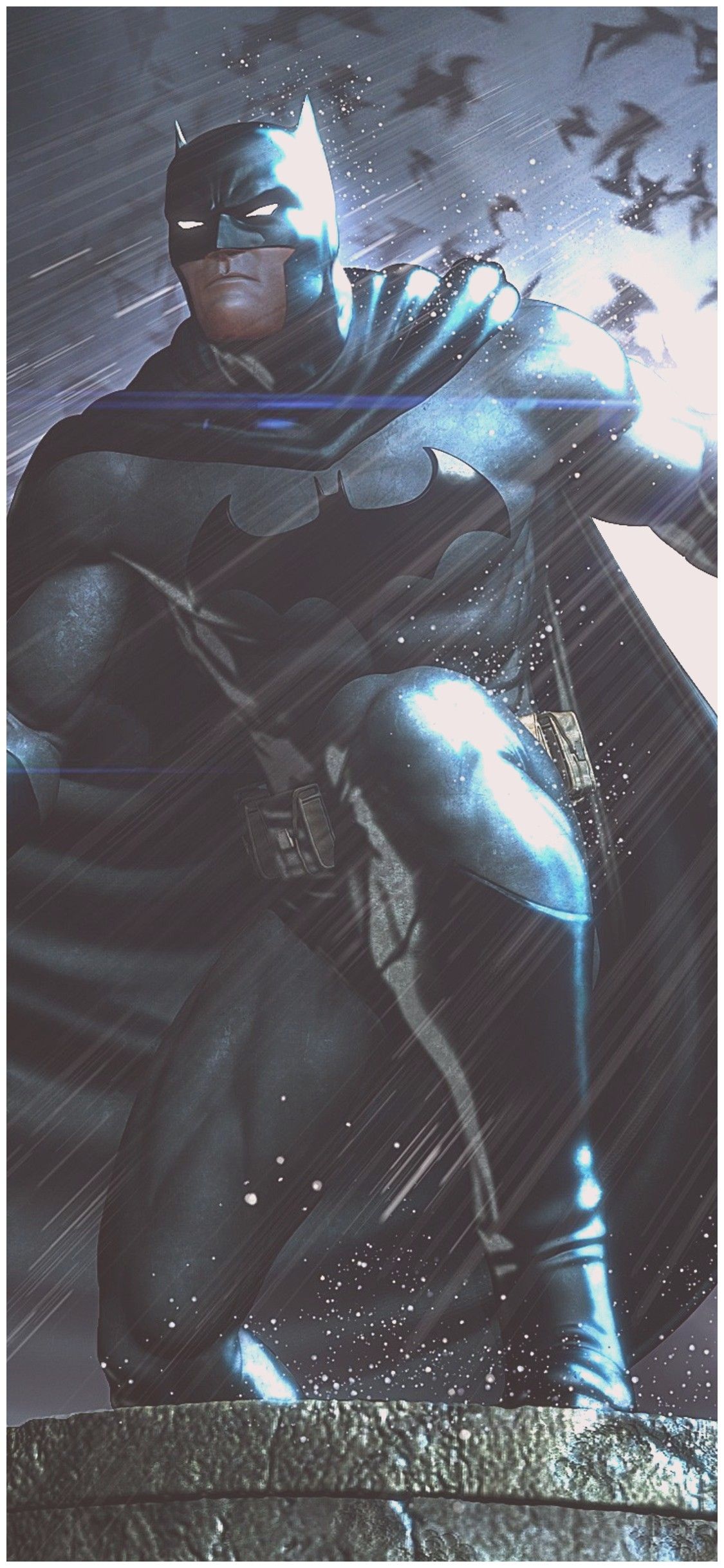 Batman città notturna, 1080x1920 Full HD Verticale, iPhone Pro Max