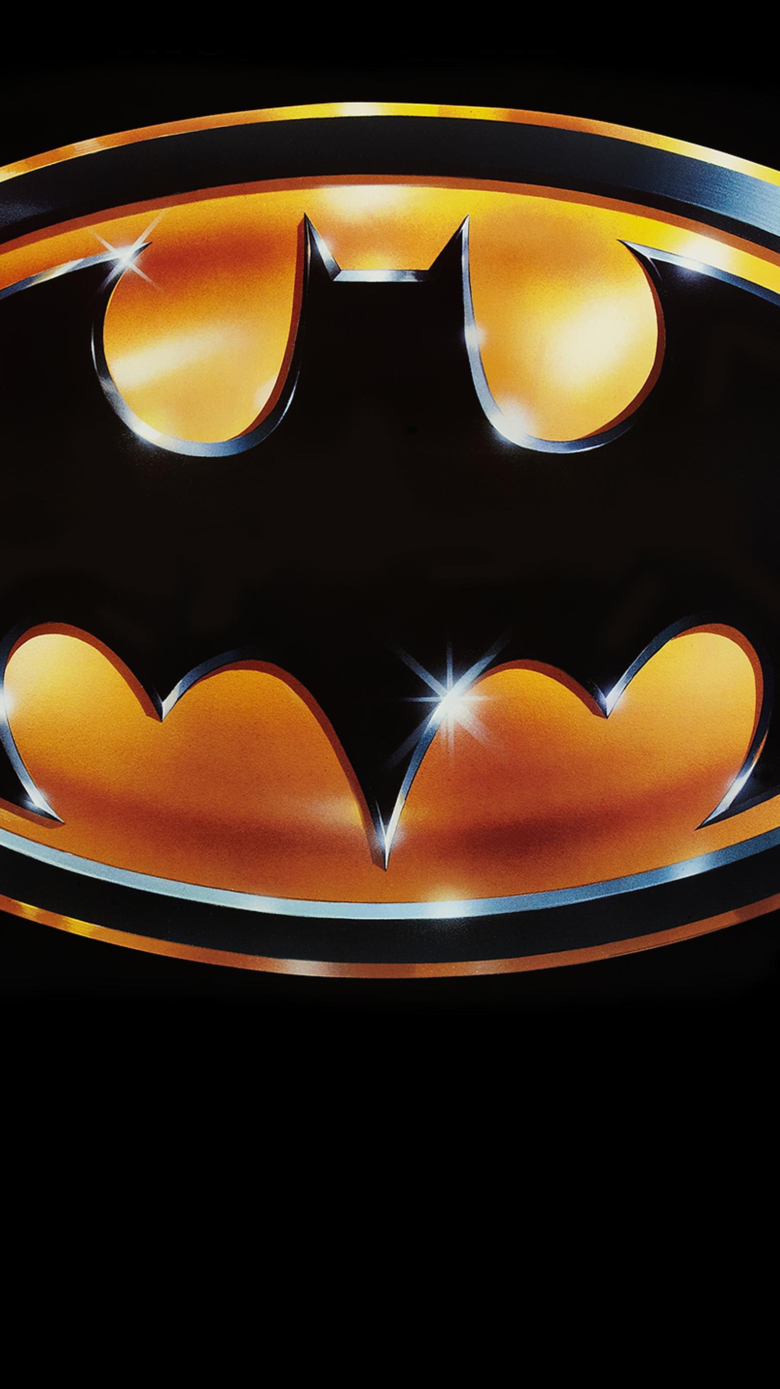 Logo Batman bianco su nero, 5120x2880 Ultra HD, 4K TV