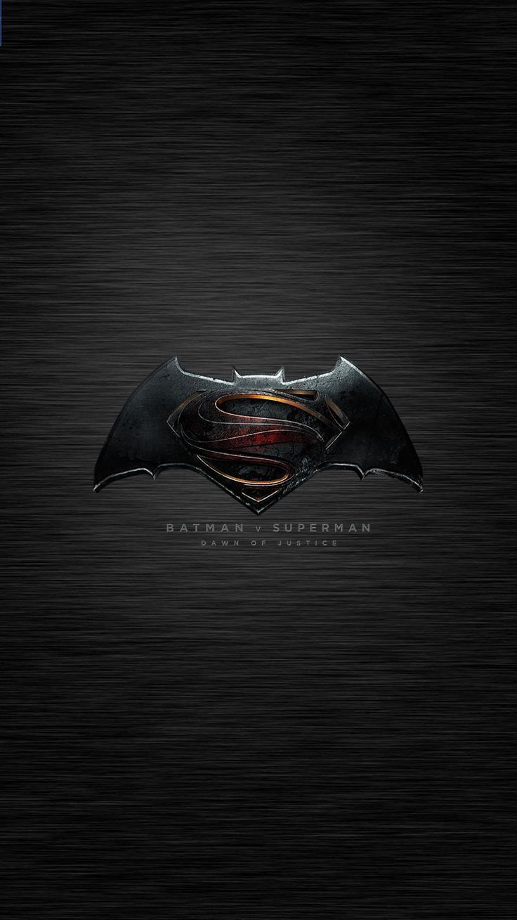 Logo Batman metallo grigio, 750x1334 Full HD Verticale, iPhone Air