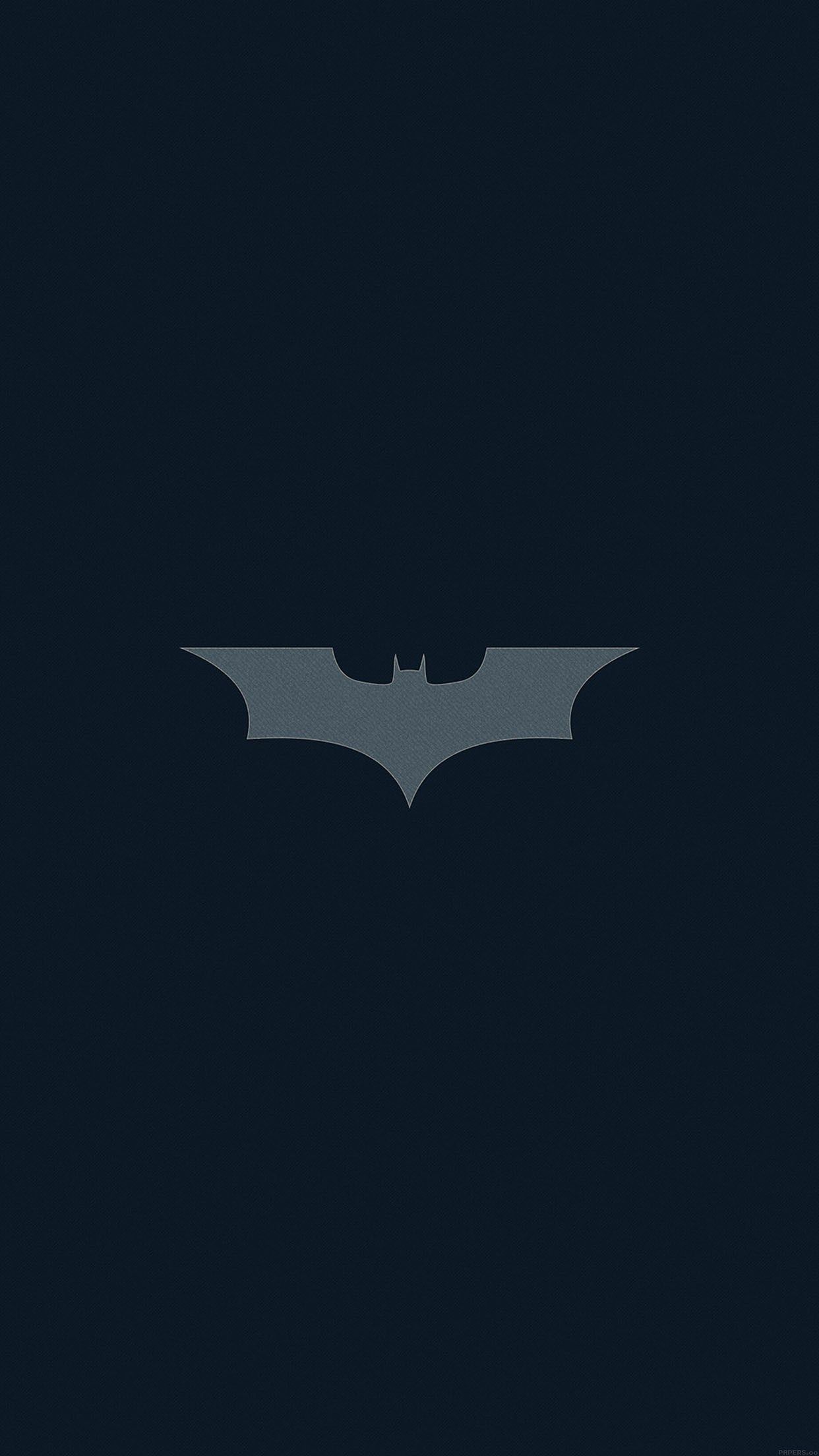 Logo Batman nero, 2048x2048 2K, Desktop