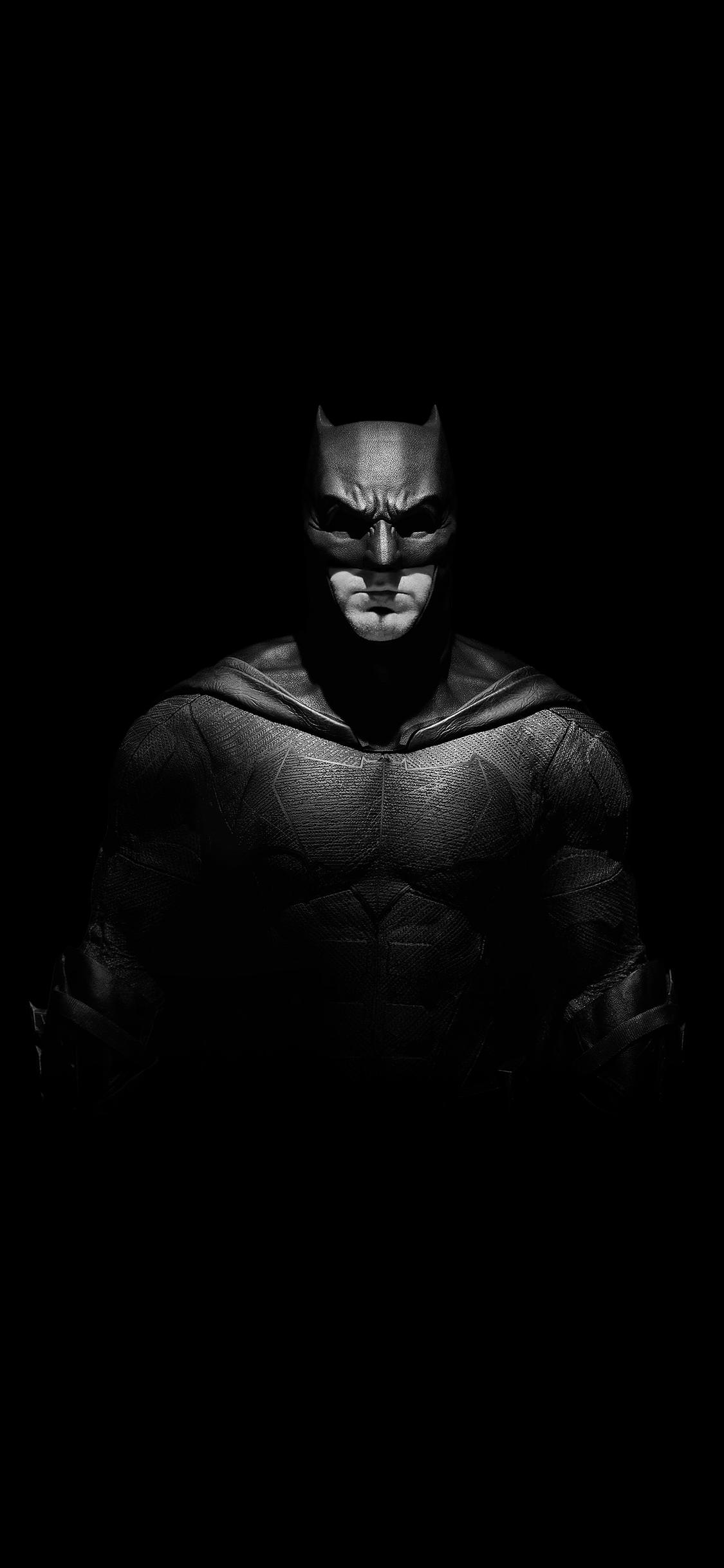 Batman su sfondo nero, 1125x2436 Full HD Verticale, iPhone