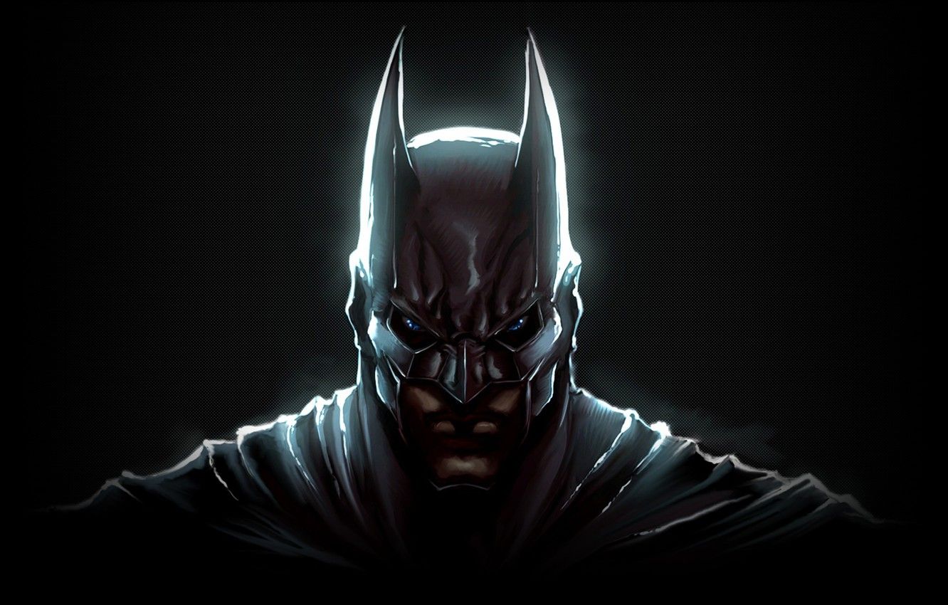 Batman maschera scura, 1332x850 HD, Desktop