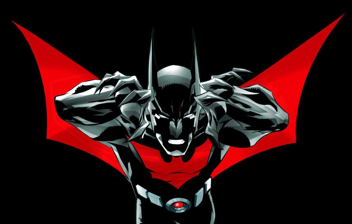 Batman Beyond ali rosse, 1332x850 HD, Desktop