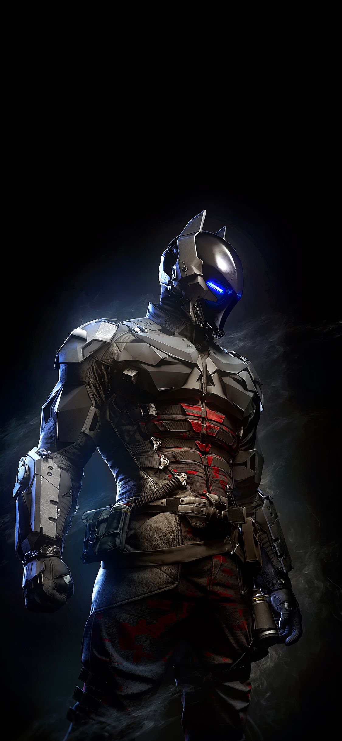 Batman Arkham Knight scuro, Rocksteady, 1125x2436 Full HD Verticale, Smartphone