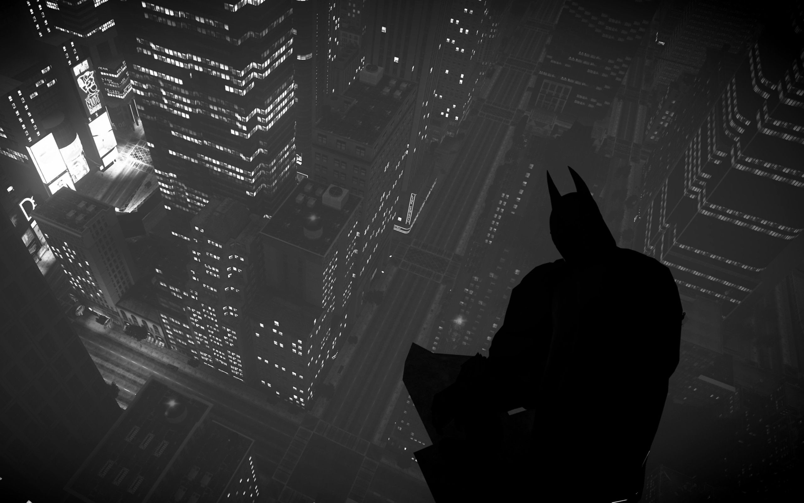 Logo Batman giallo nero, 1920x1200 WUXGA, Desktop