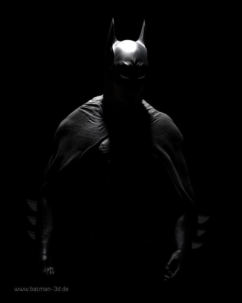 Batman silhouette scuro, DC Comics, 800x1000 Verticale, Telefono