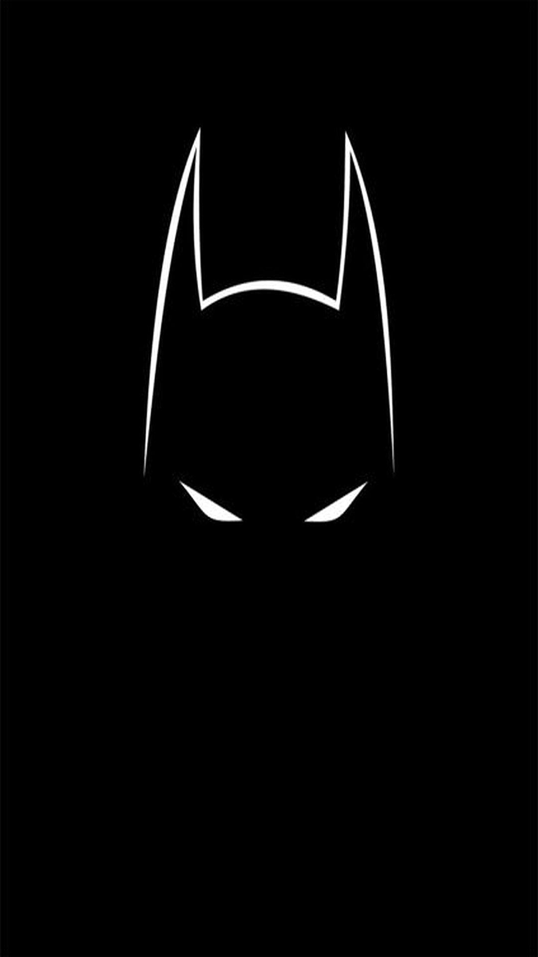 Simbolo maschera Batman nero, Gotham, 1080x1920 Full HD Verticale, iPhone