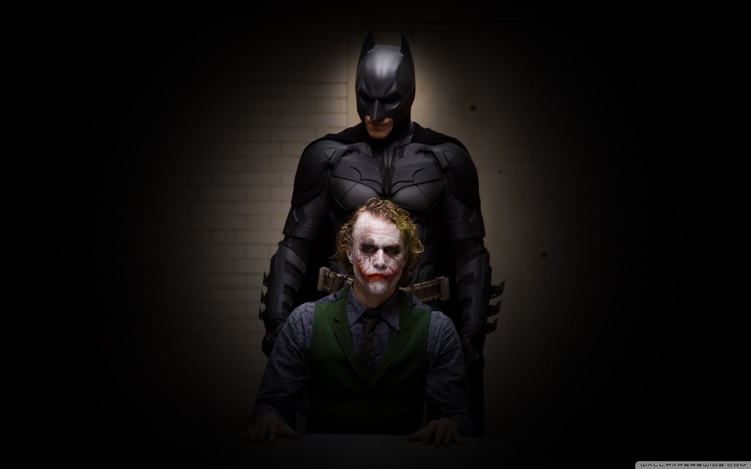 Batman e Joker in ombra, DC Comics, 2560x1600 2K+, Desktop
