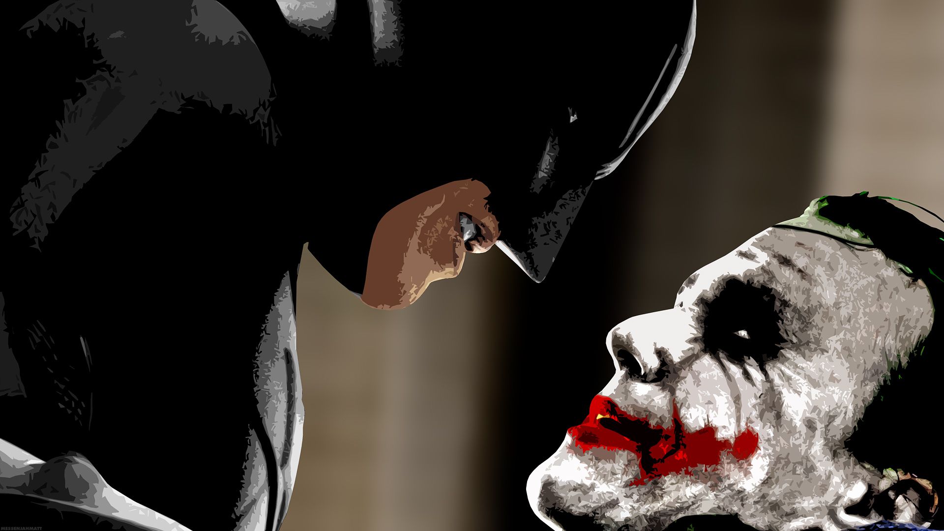 Batman contro Joker faccia a faccia, 1920x1080 1080p, Desktop