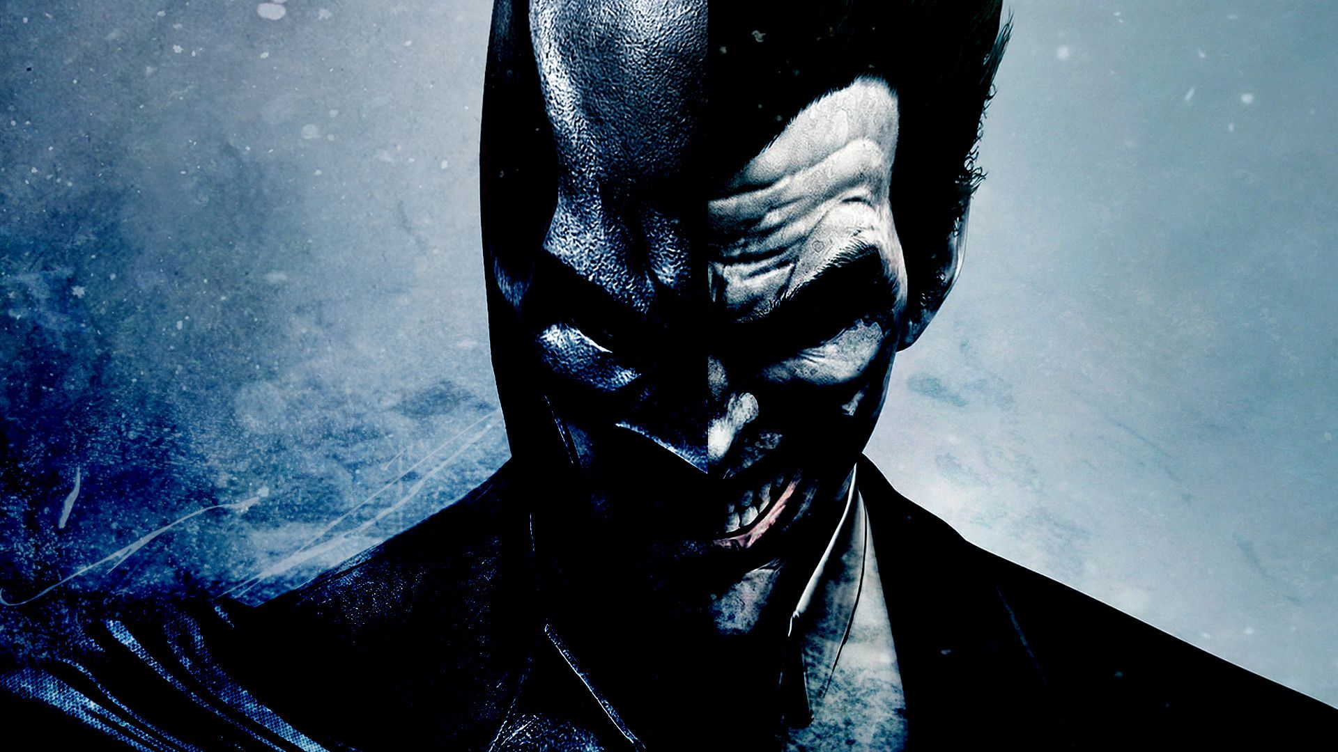 Batman e Joker volti fusi, 1920x1080 Full HD 1080p, Desktop