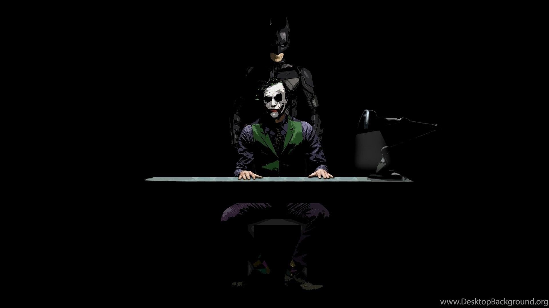 Batman e Joker tavolo scuro, 1920x1080 1080p, PC Desktop