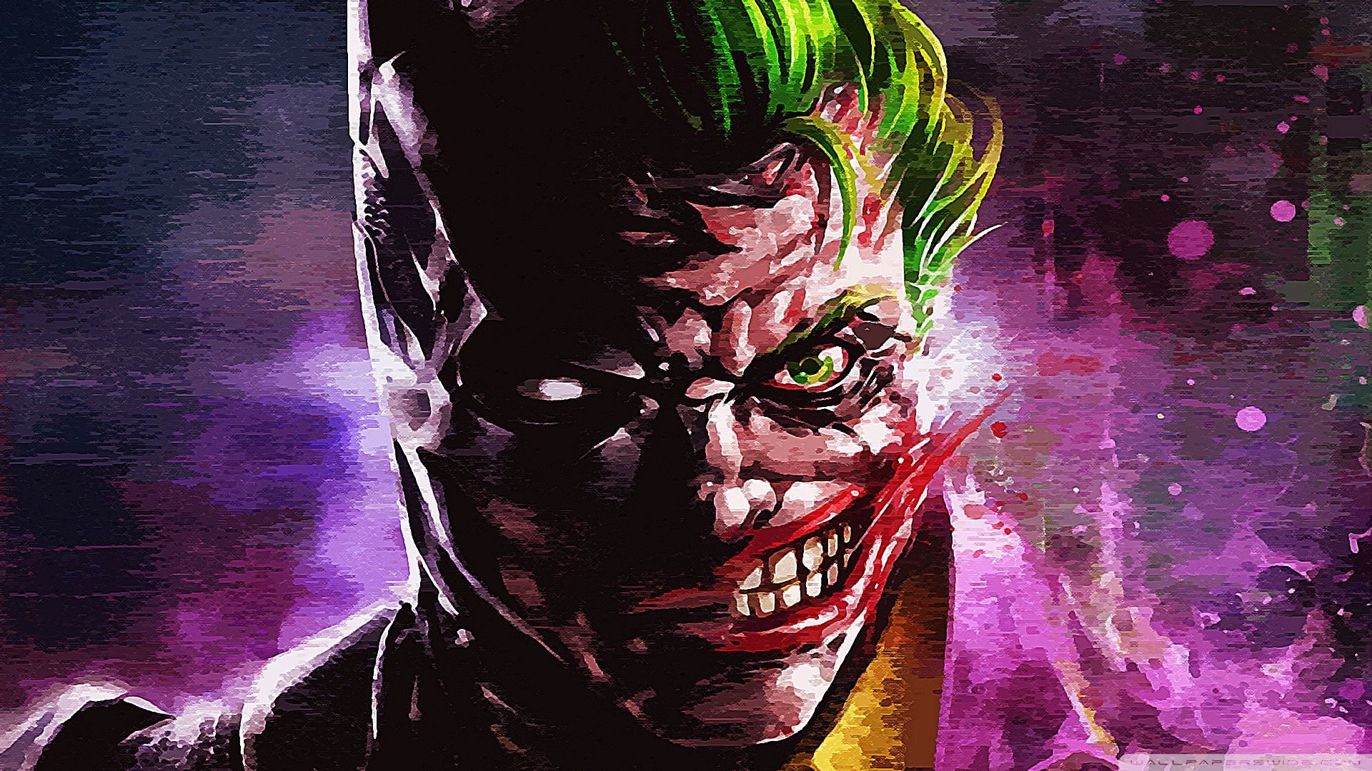 Batman e Joker fusi insieme, 1920x1080 1080p, PC Desktop