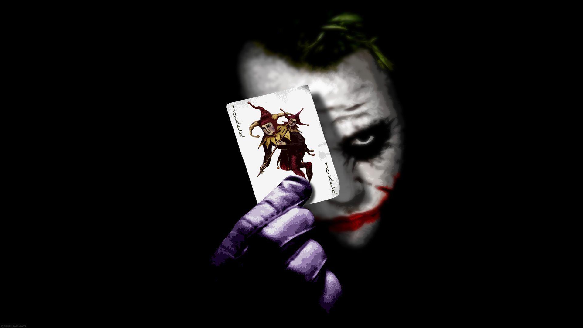 Joker con carta da gioco, 1920x1080 Full HD, PC Desktop
