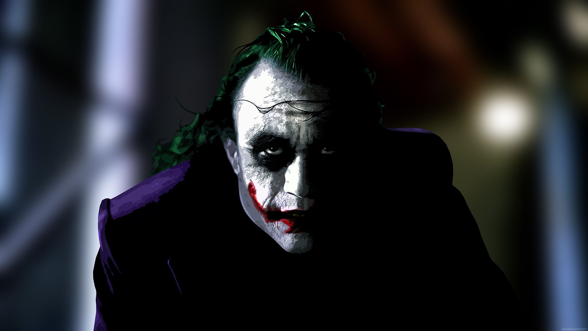 Joker viso trucco Batman, 1920x1080 1080p, Desktop