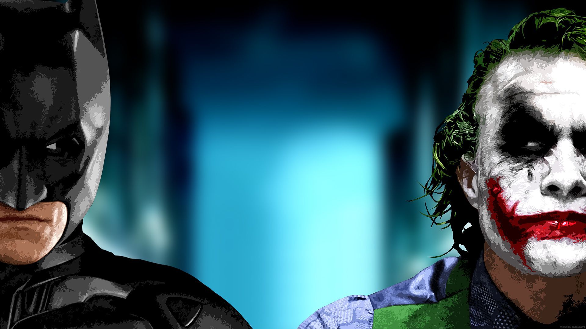 Batman e Joker faccia a faccia, 1920x1080 Full HD 1080p, Laptop