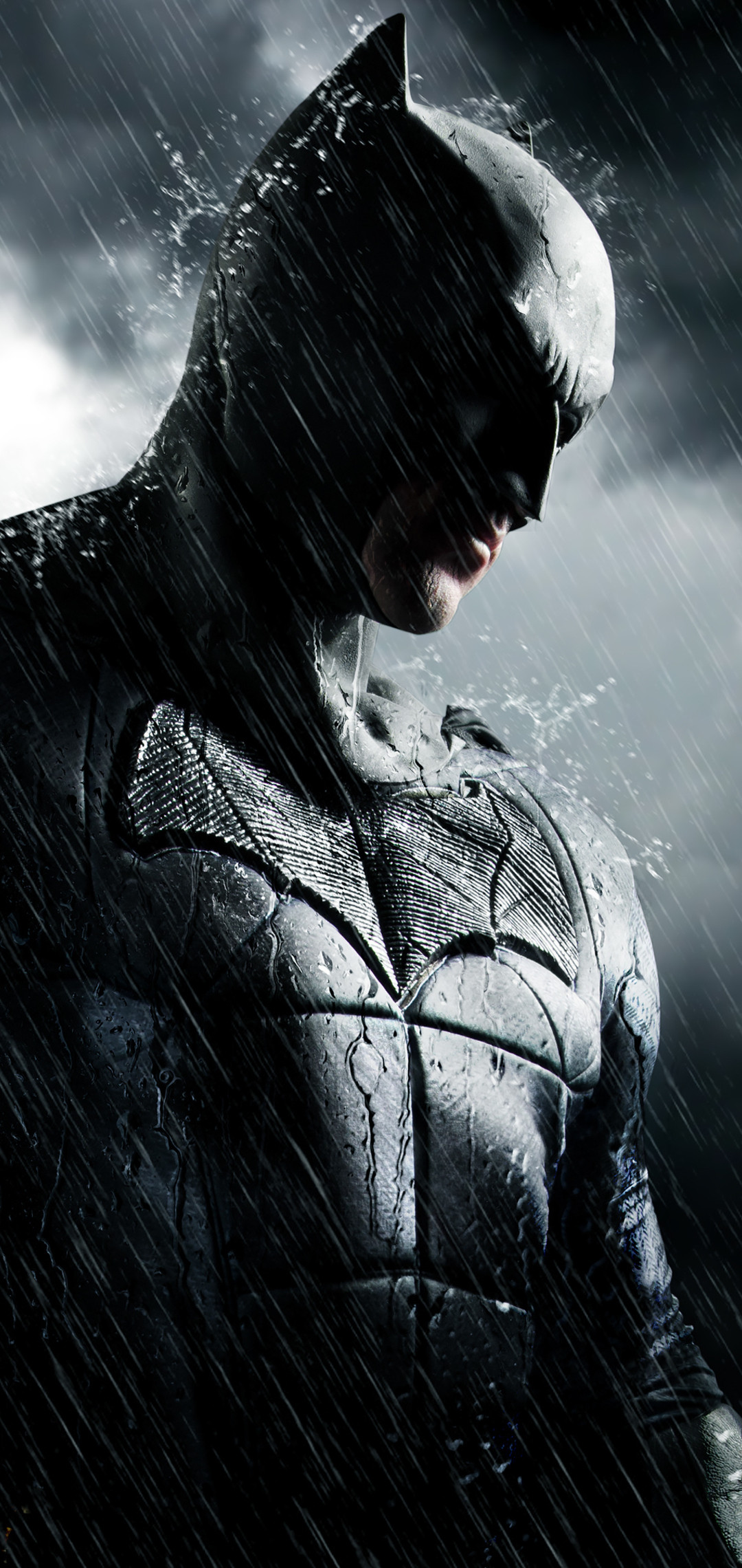 Batman sotto la pioggia, 1080x2280 Verticale, Telefono