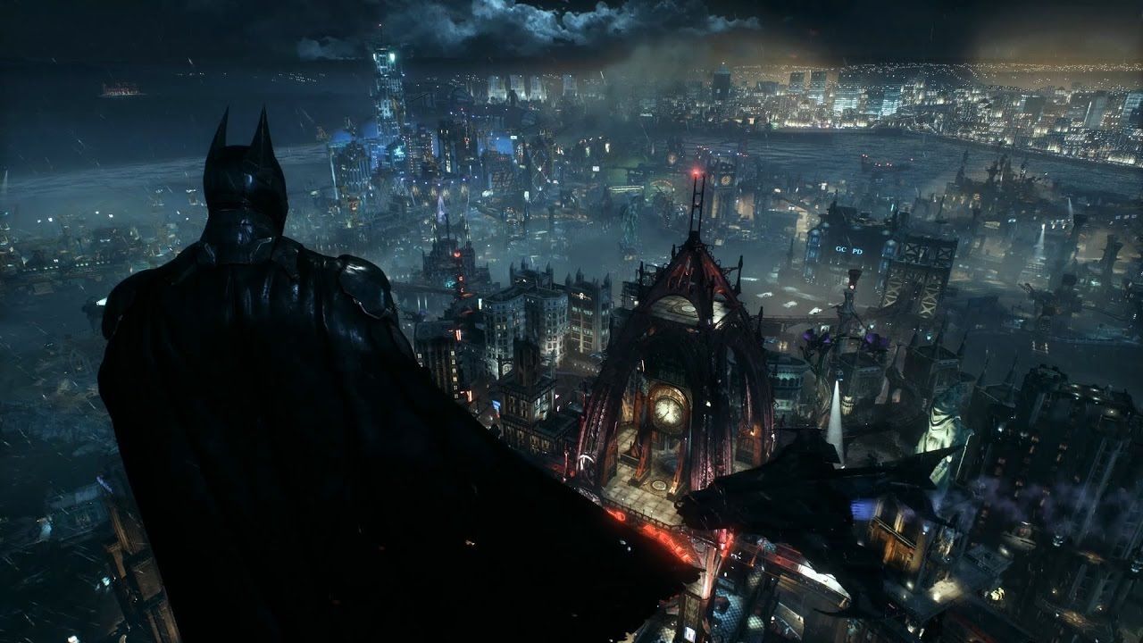 Batman su Gotham City, 1280x720 HD, PC Desktop