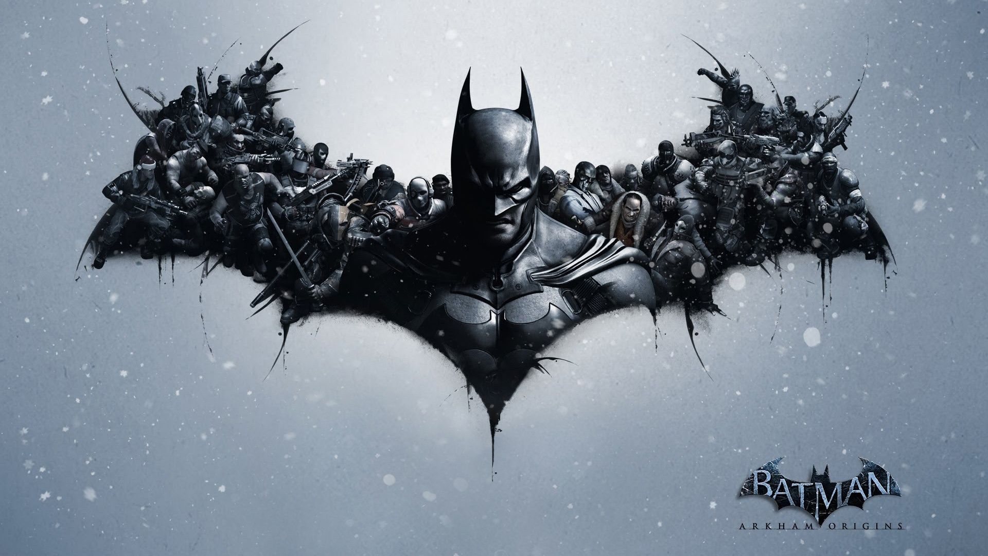 Batman Arkham Origins logo, action-adventure, 1920x1080 Full HD 1080p, Desktop