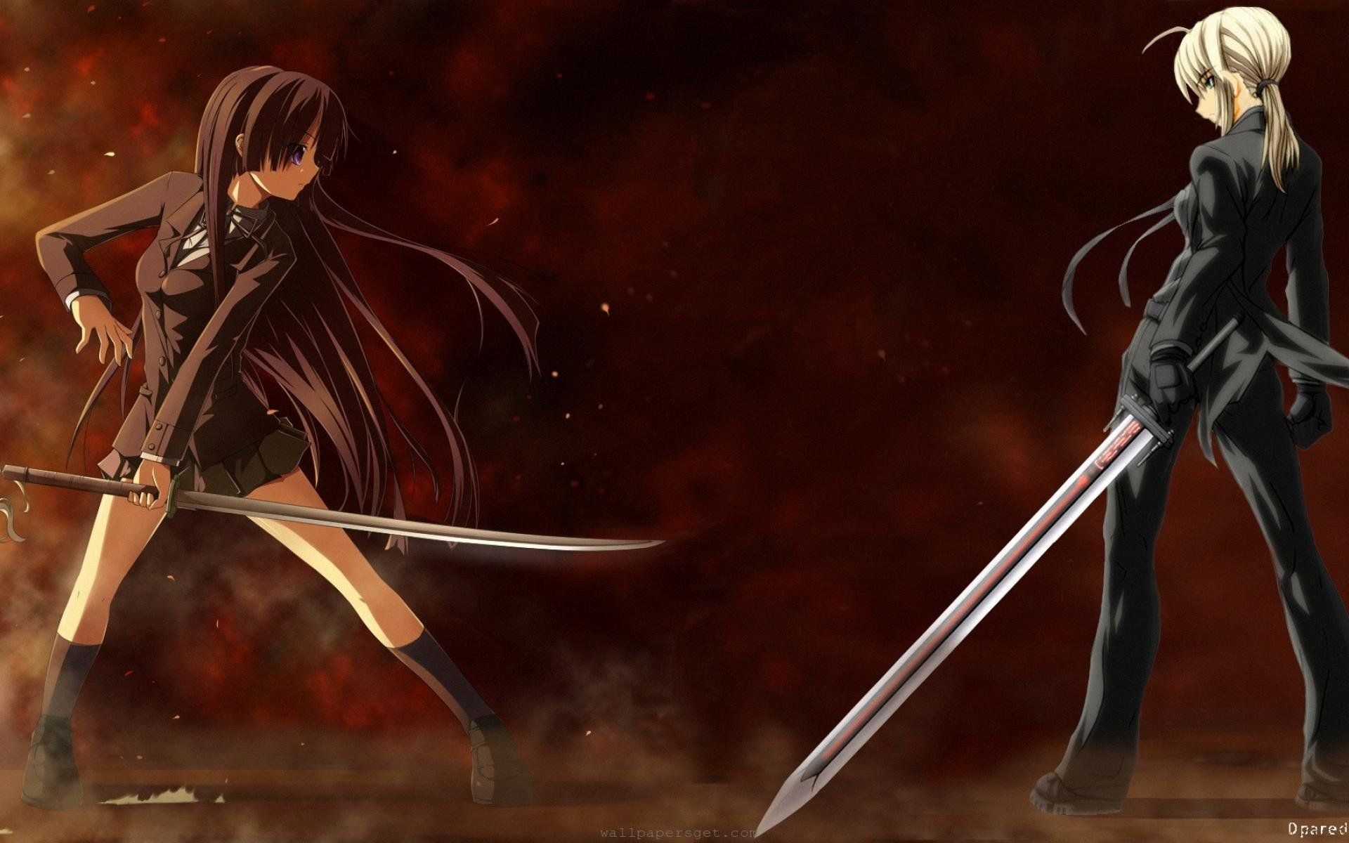 Due spadaccine anime confronto, 1920x1200 Full HD+ WUXGA, iMac