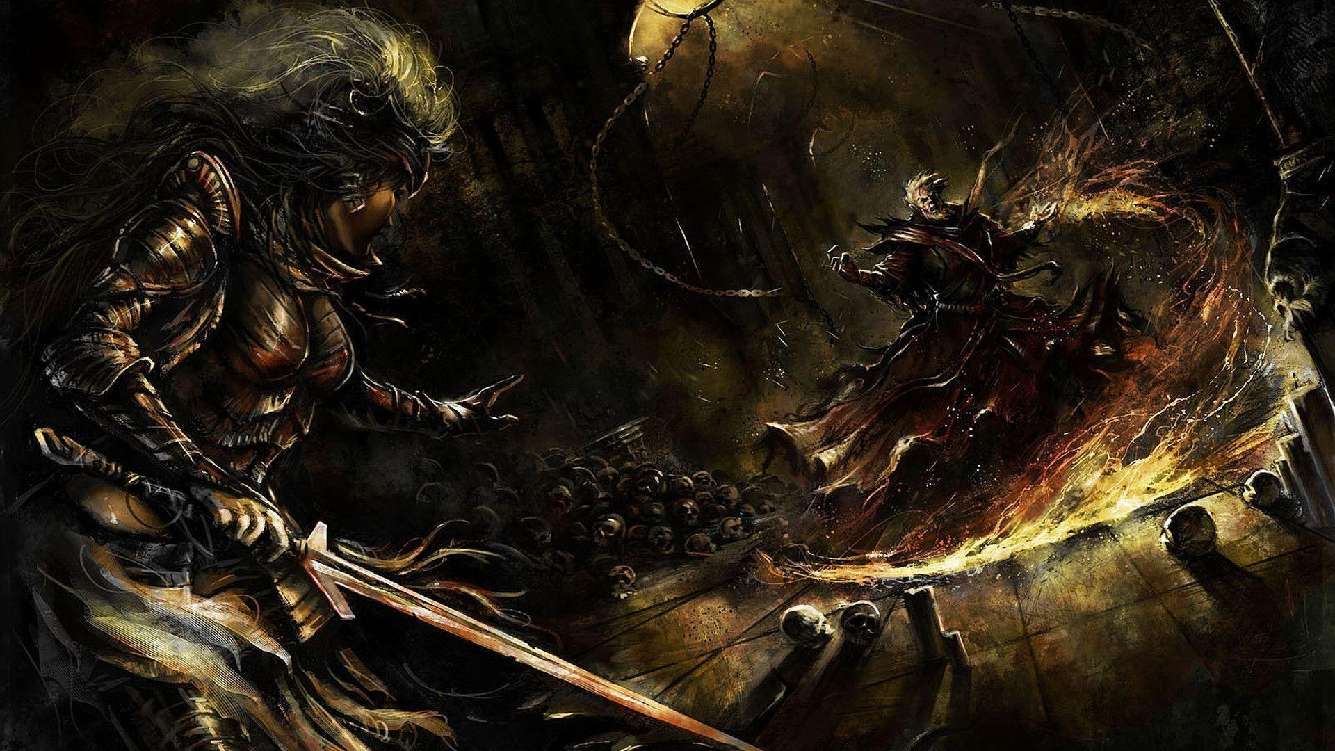 Guerrieri anime in battaglia epica, 1920x1080 1080p, Laptop