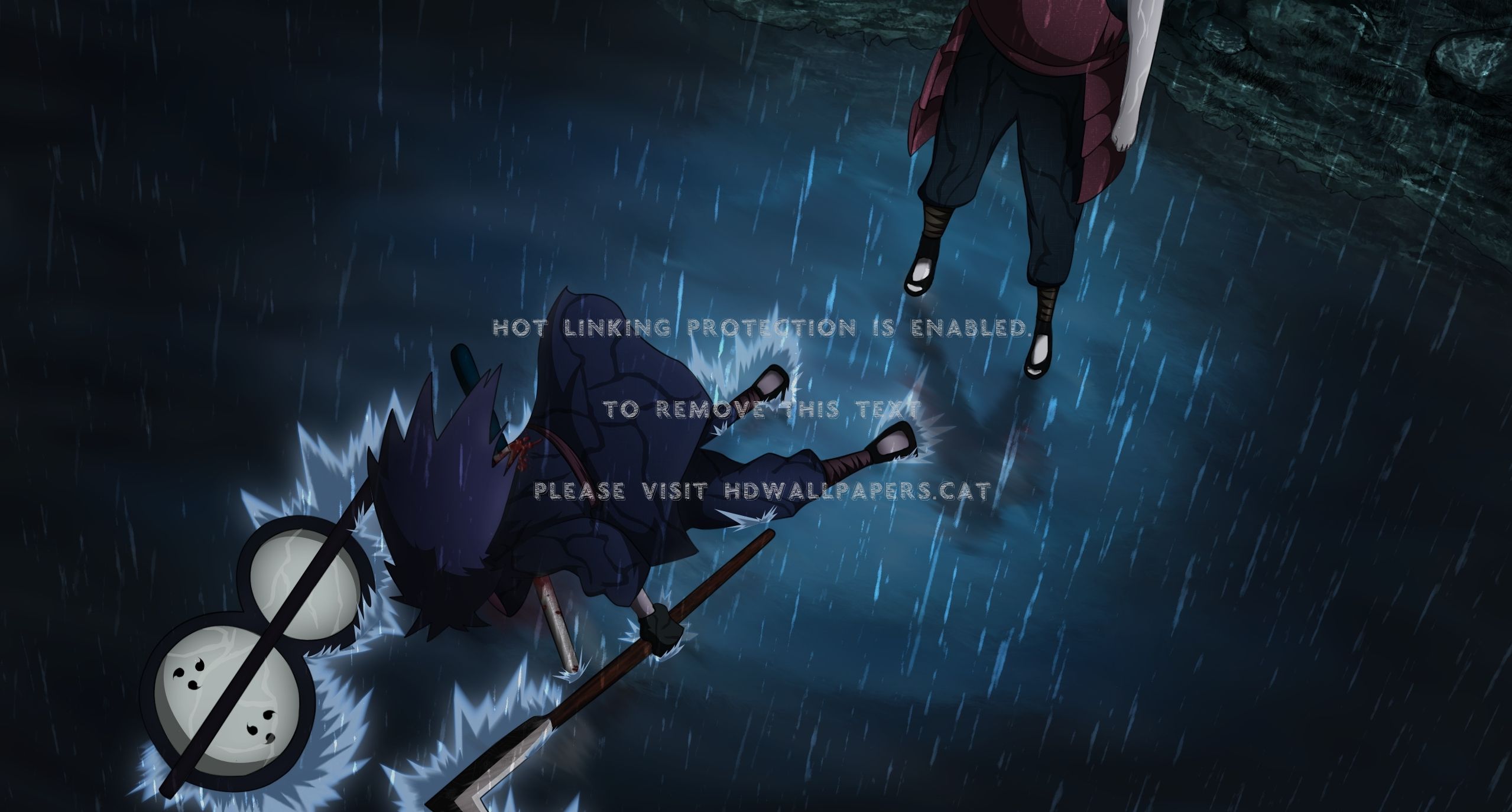 Naruto vs Sasuke battaglia finale, Konoha, 2558x1374 alta risoluzione, Laptop