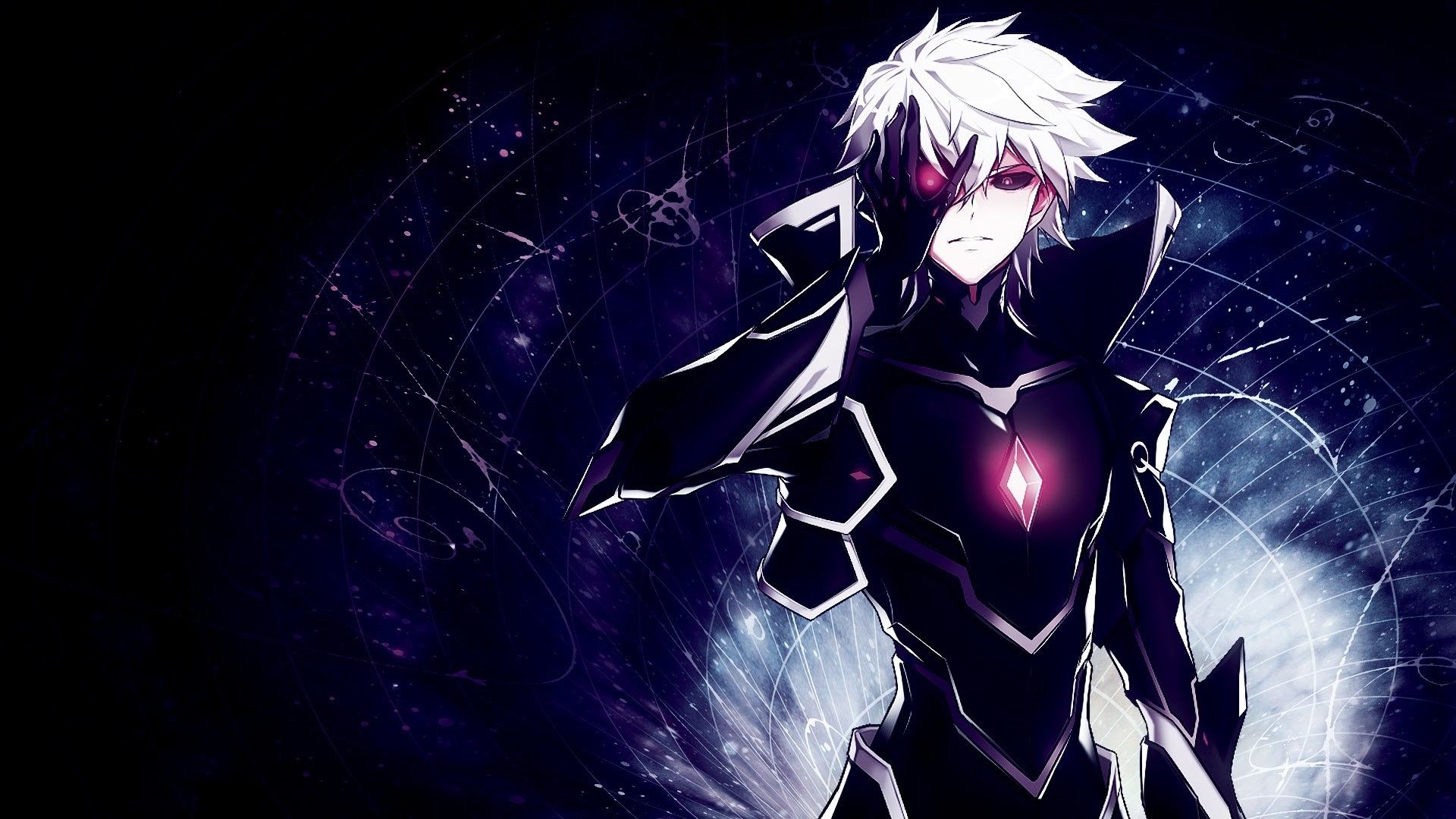 Guerriero anime armatura scura, 1920x1080 1080p, PC Desktop