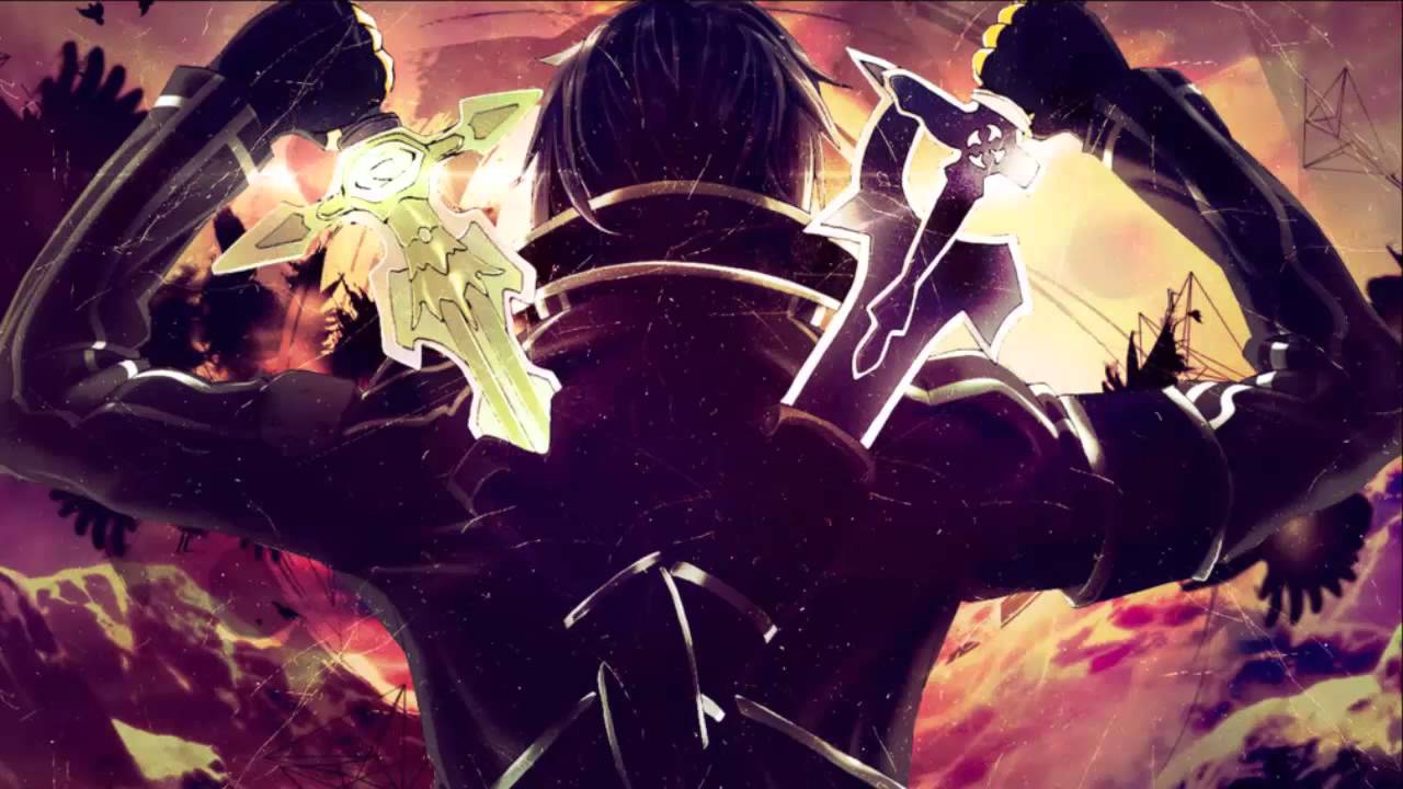 Guerriero anime con doppie spade, 1280x720 720p, iMac