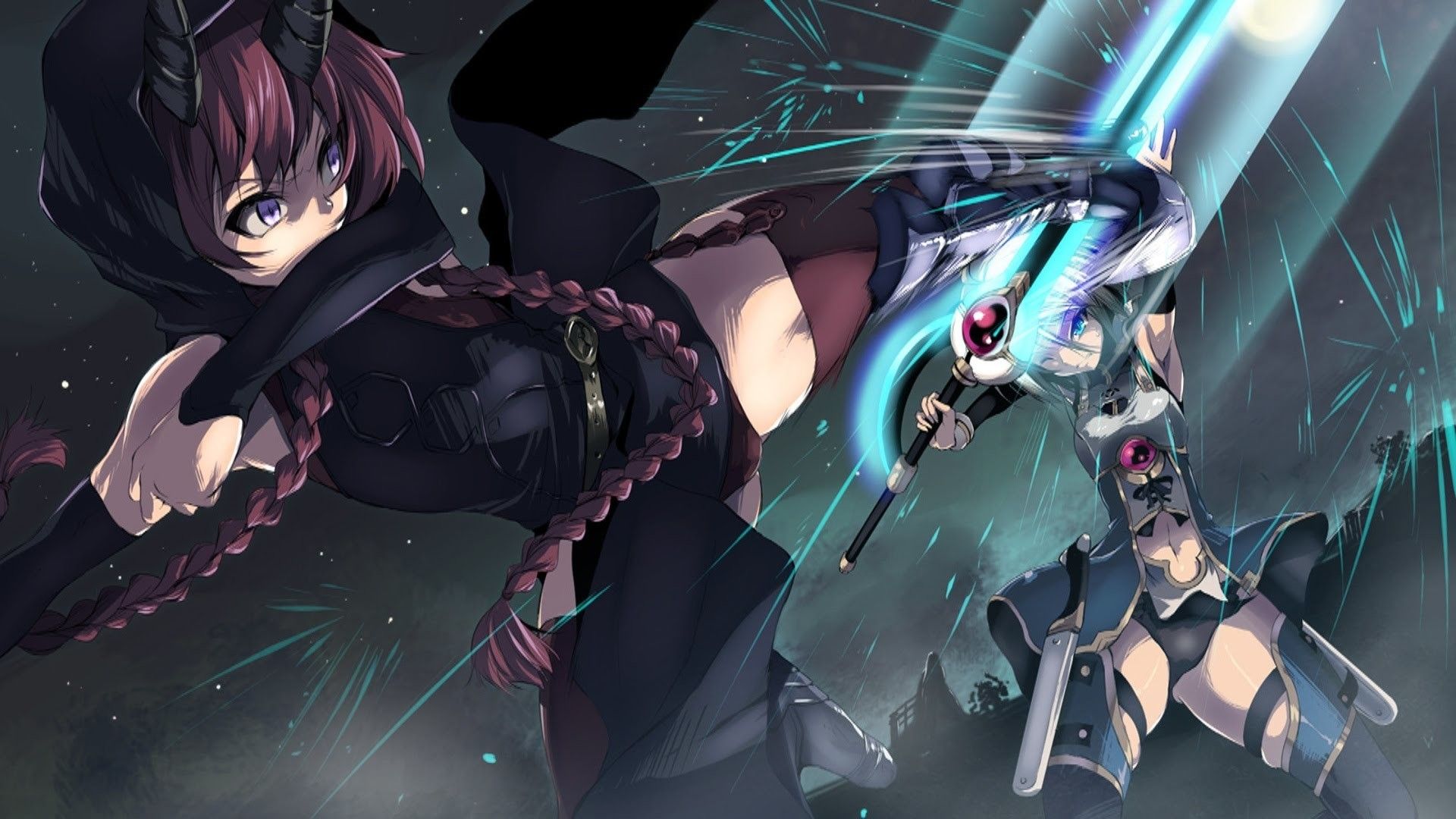Black Rock Shooter combattimento anime, 1920x1080 1080p, PC Desktop