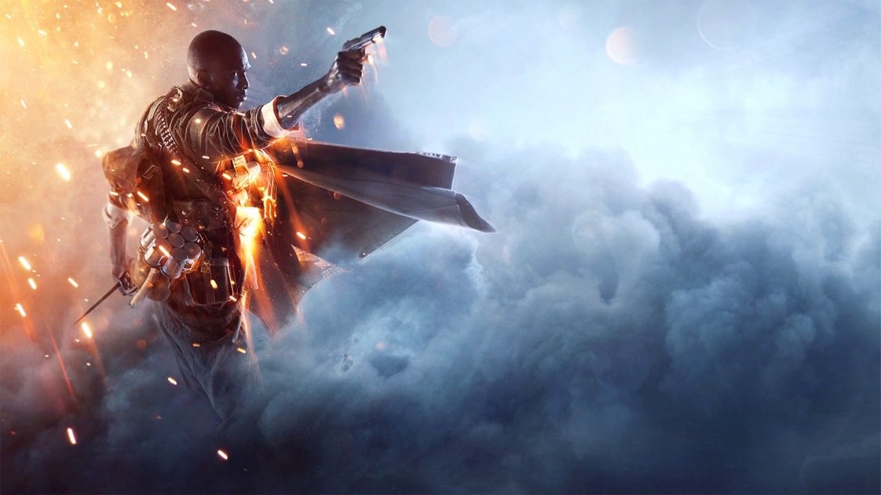 Soldato Battlefield 1 fumo, 1280x720 HD, Desktop