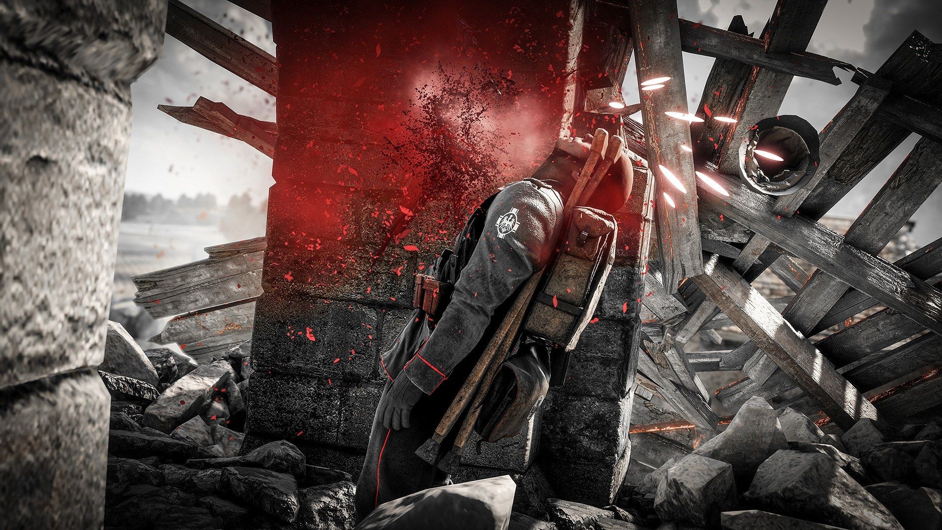 Battlefield 1 soldato macerie, 1920x1080 Full HD 1080p, Laptop