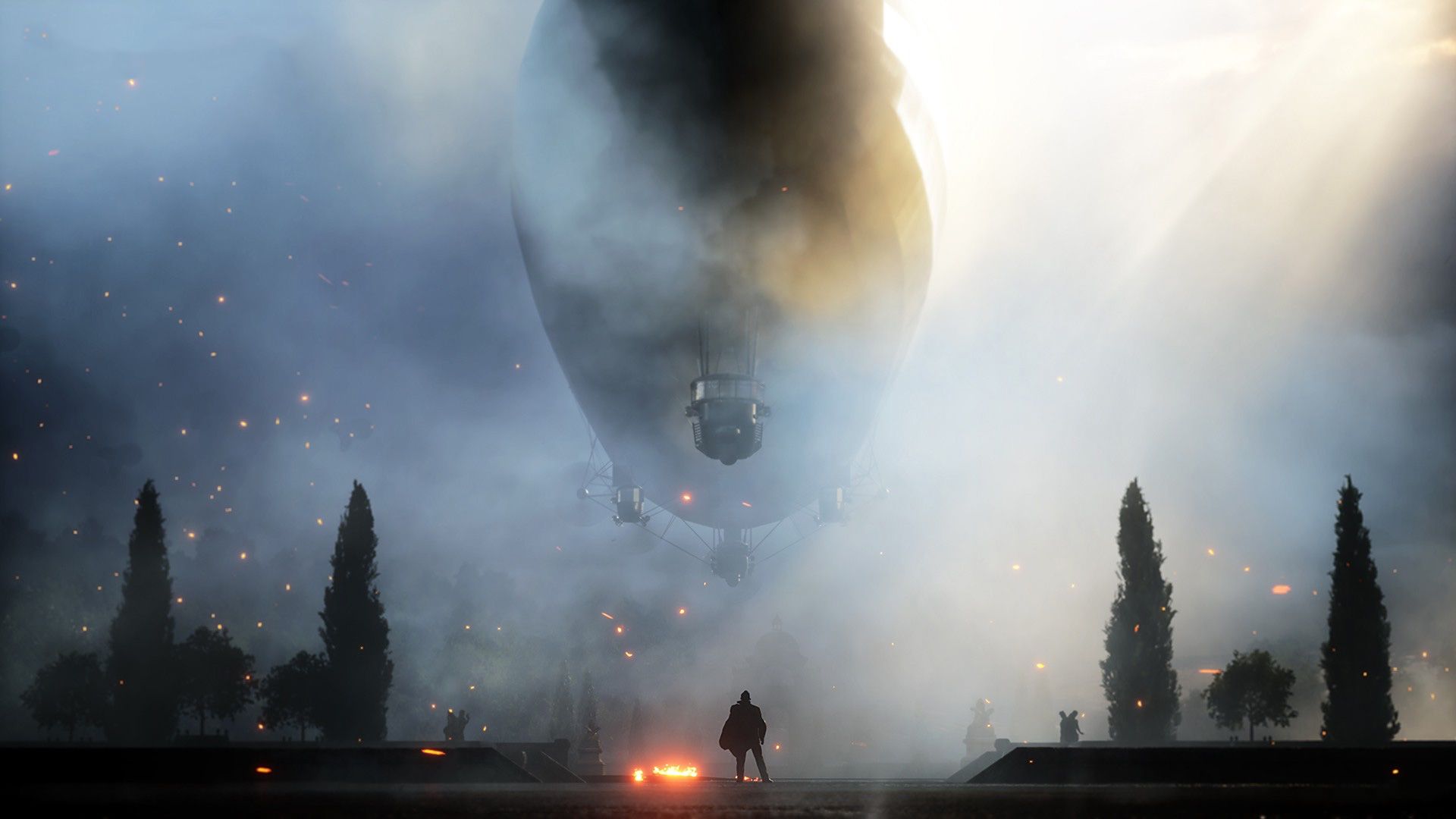 Battlefield 1 zeppelin battaglia, 1920x1080 Full HD, PC