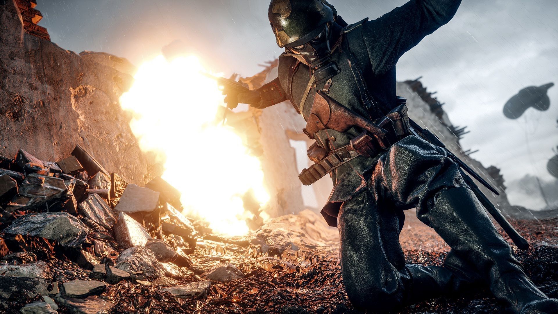 Soldato lanciafiamme Battlefield 1, 1920x1080 Full HD, PC Desktop