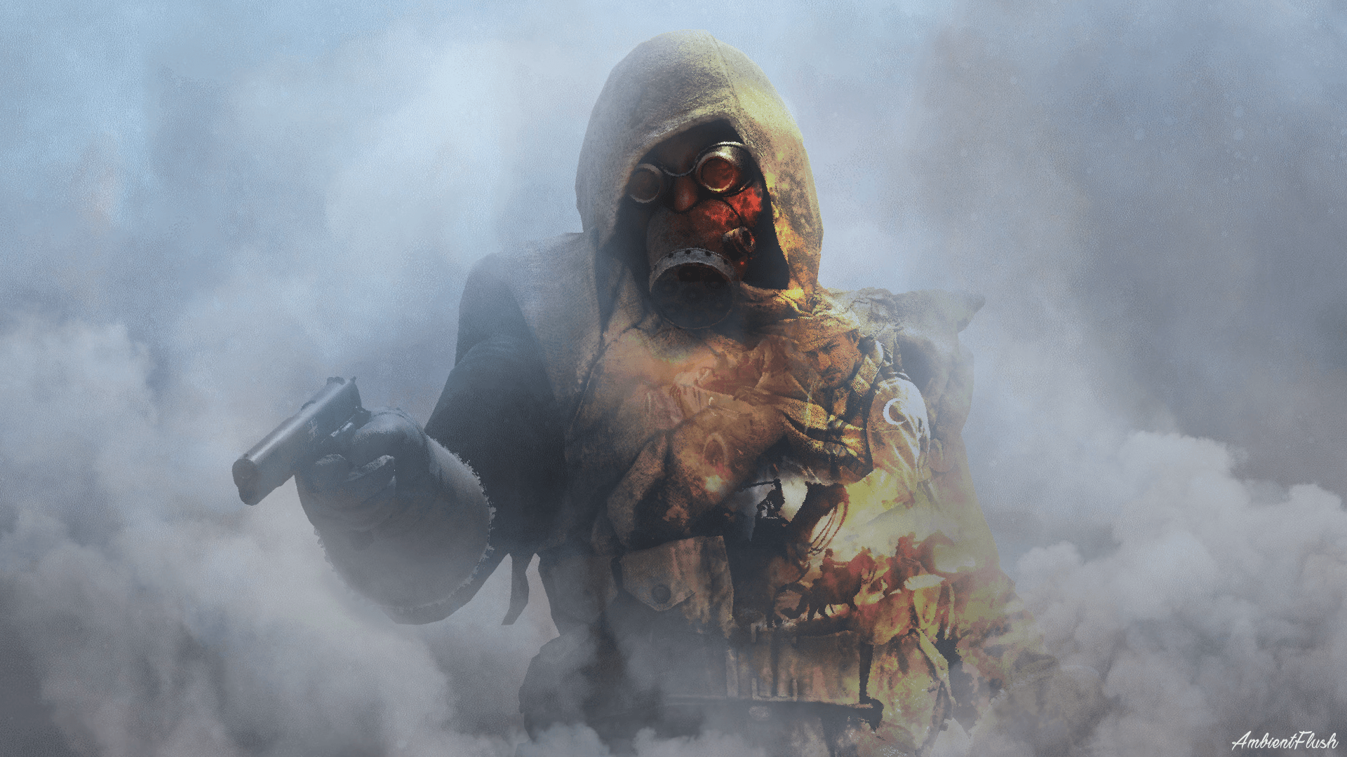Soldato Battlefield 1 nella nebbia, 1920x1080 1080p, PC
