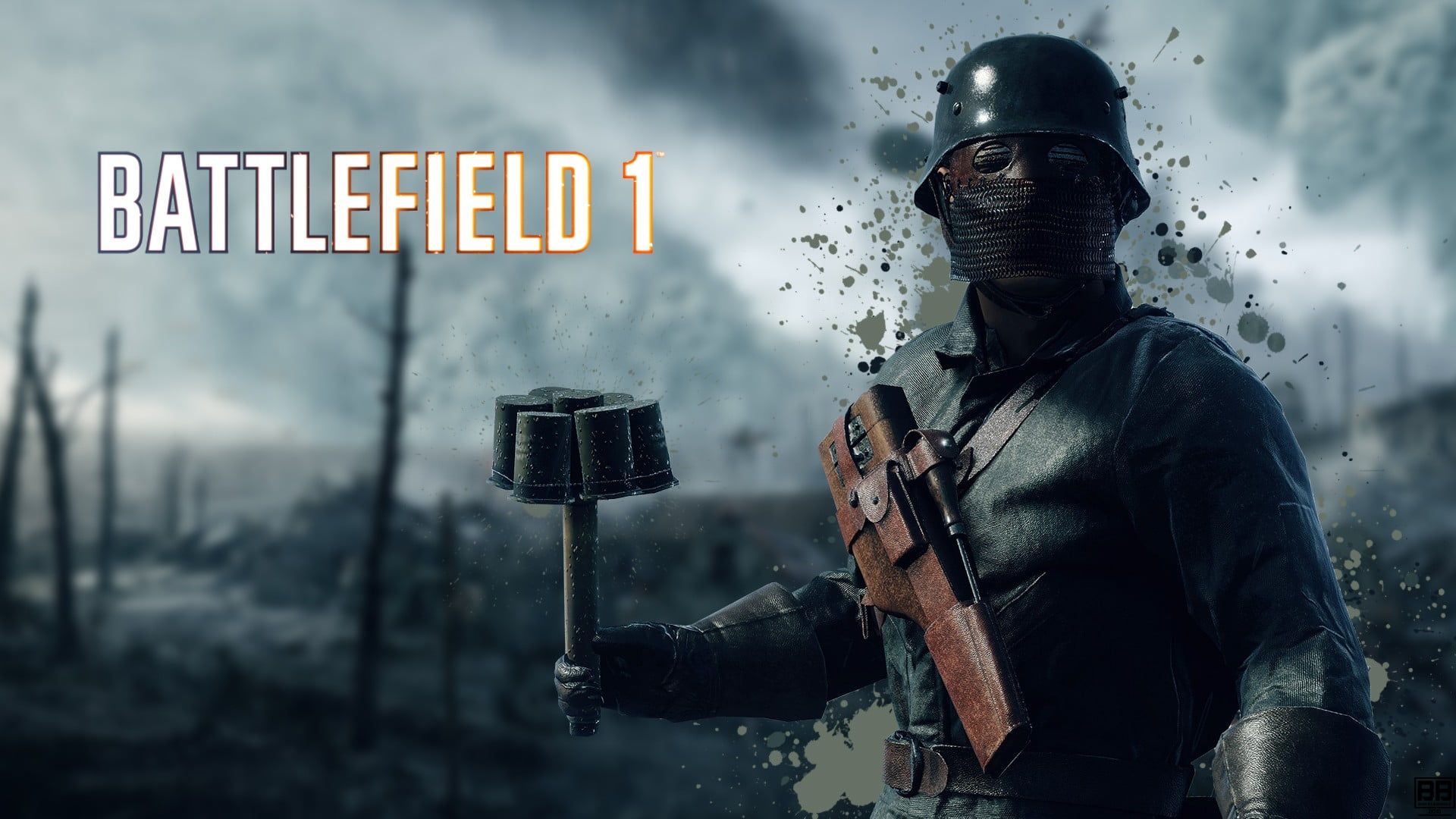 Soldato Battlefield 1 con martello, 1920x1080 1080p, PC Desktop