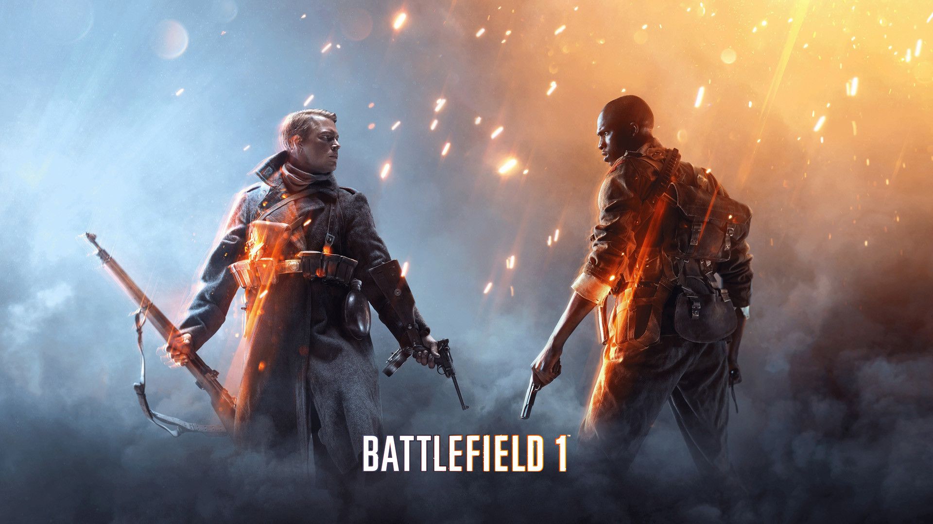 Battlefield 1 soldati logo, DICE, 1920x1080 Full HD 1080p, Desktop