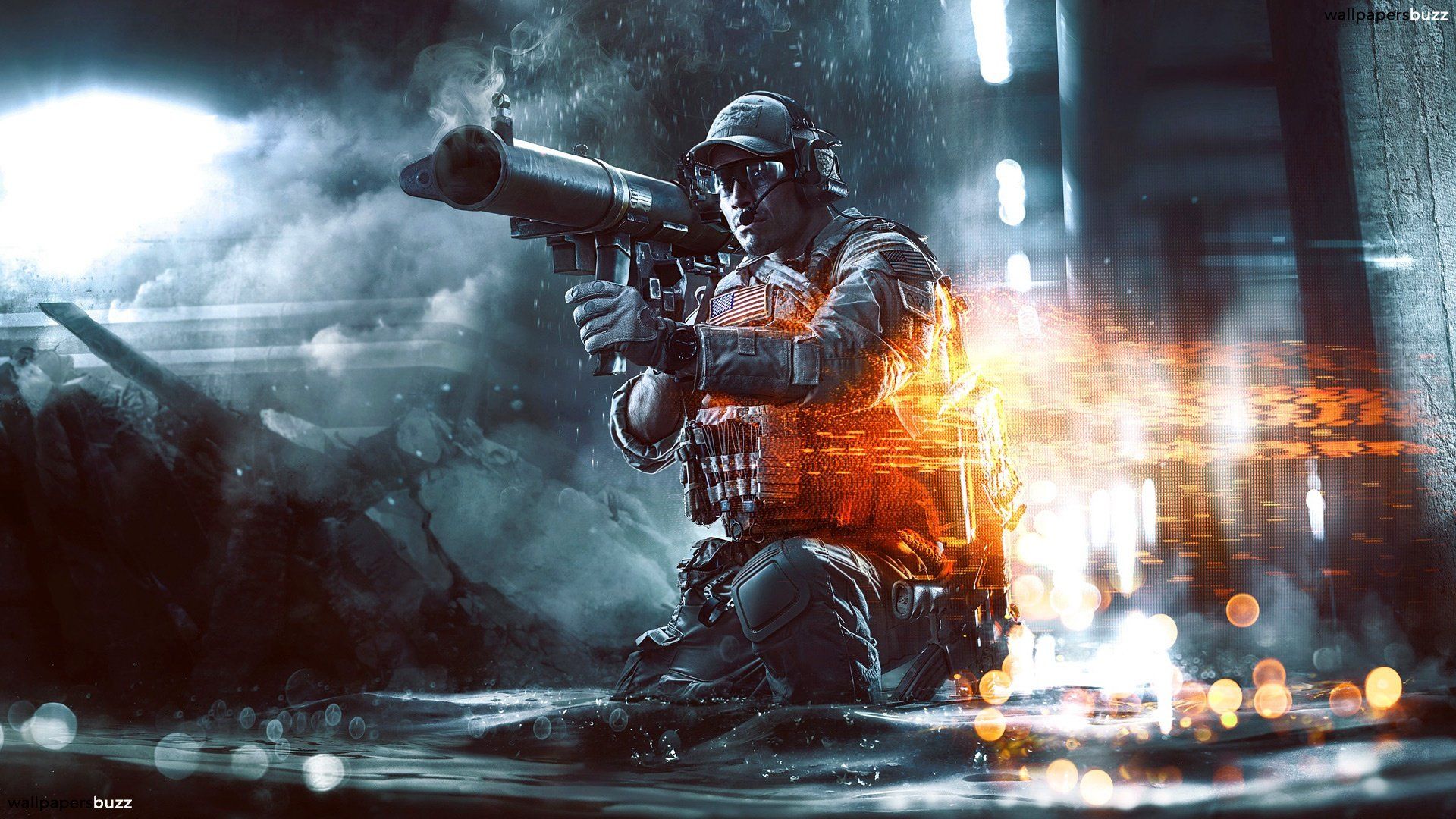 Soldato Battlefield 4 in combattimento, 1920x1080 1080p, PC Desktop