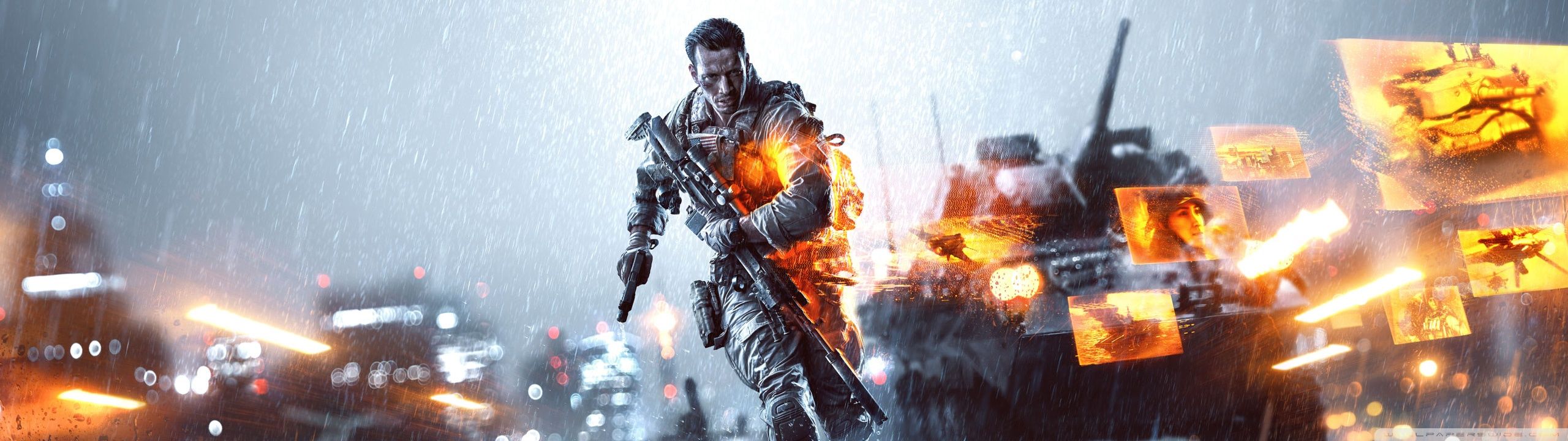 Battlefield 4 soldato scena guerra, 2560x720 21:9, Ultrawide